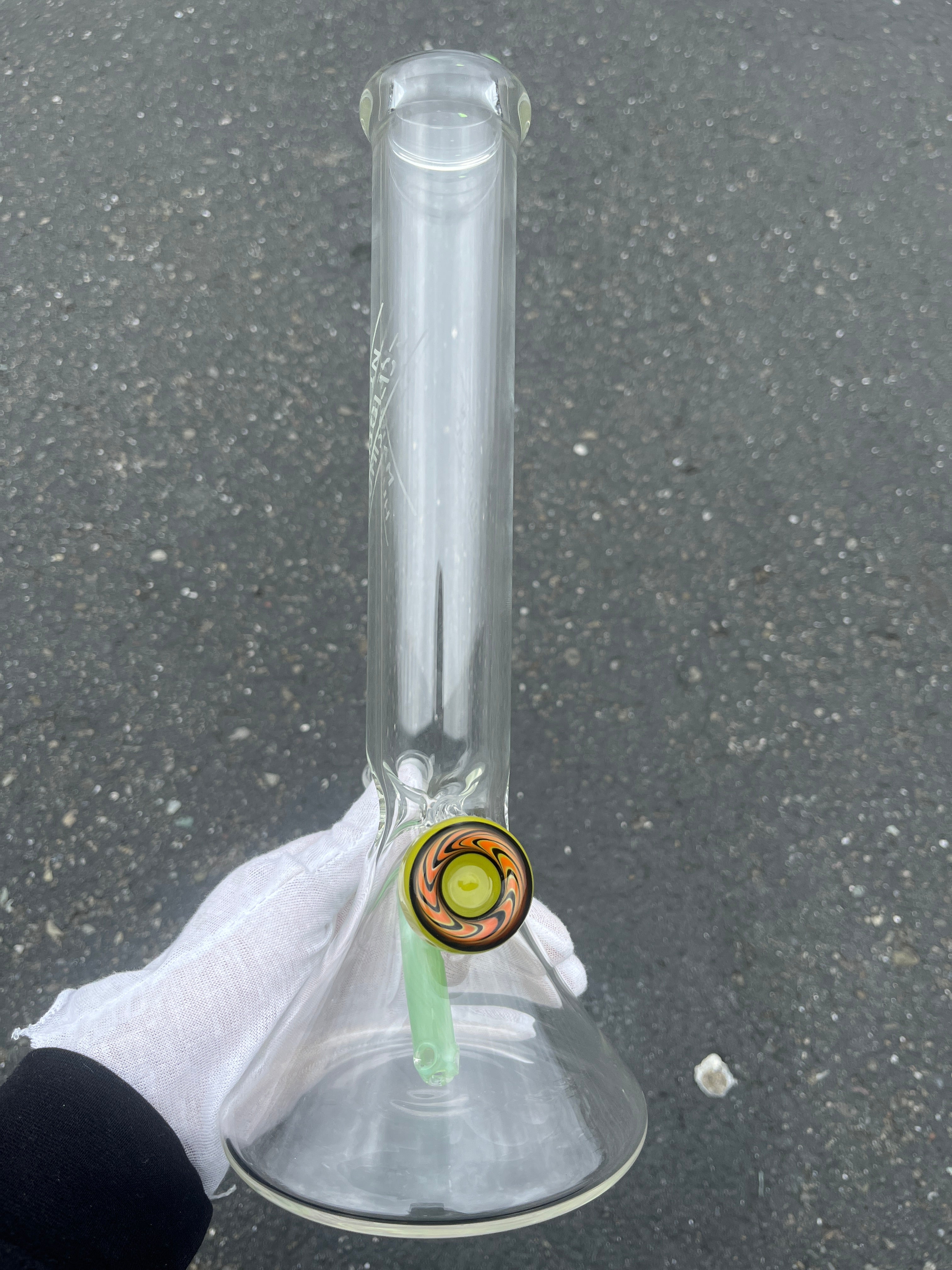 Leaf Skate Wheel Beaker By JWorthit and Mr. Gray