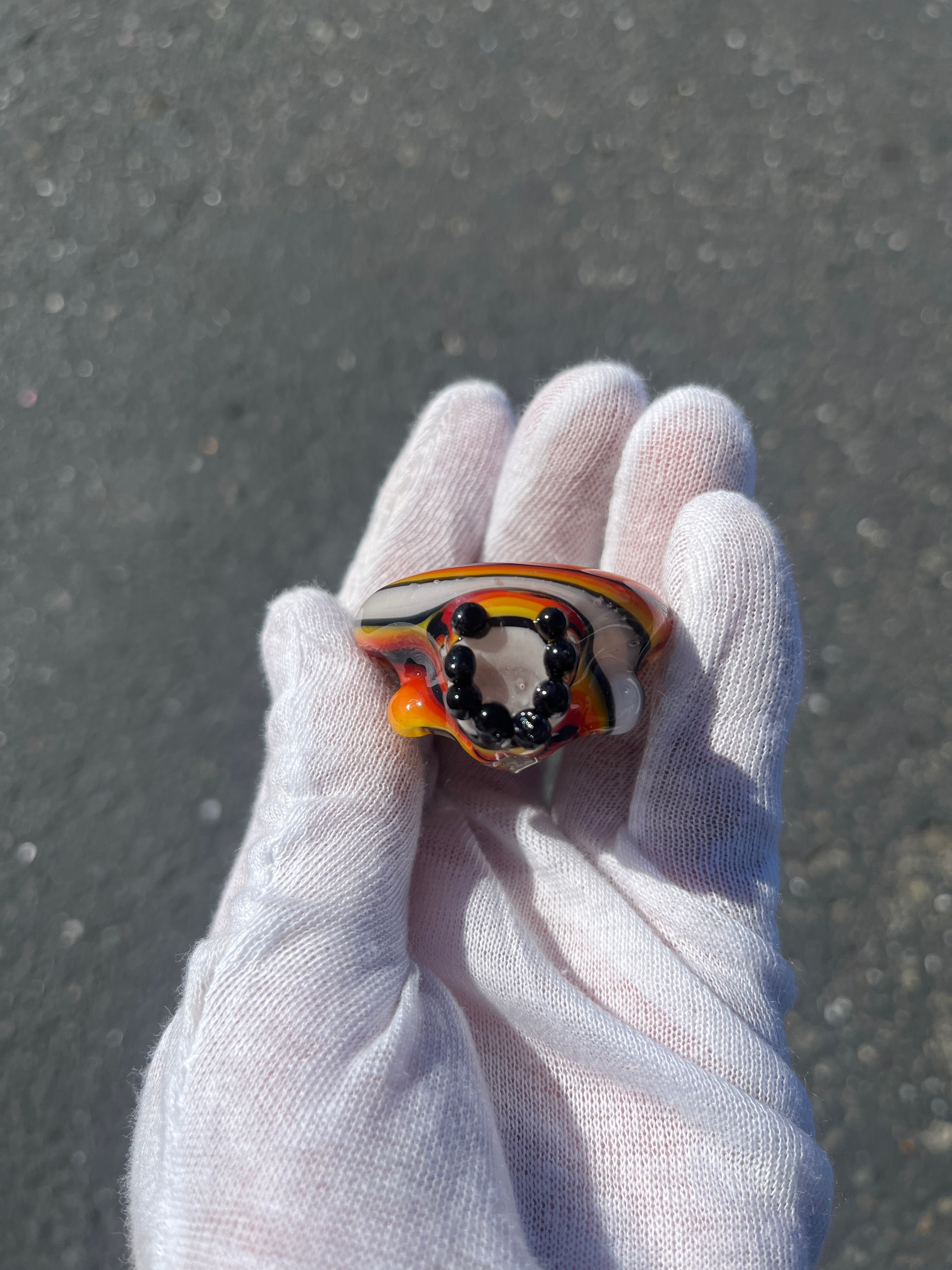 Skull Pendant By Marty Preston and Steven Buddson
