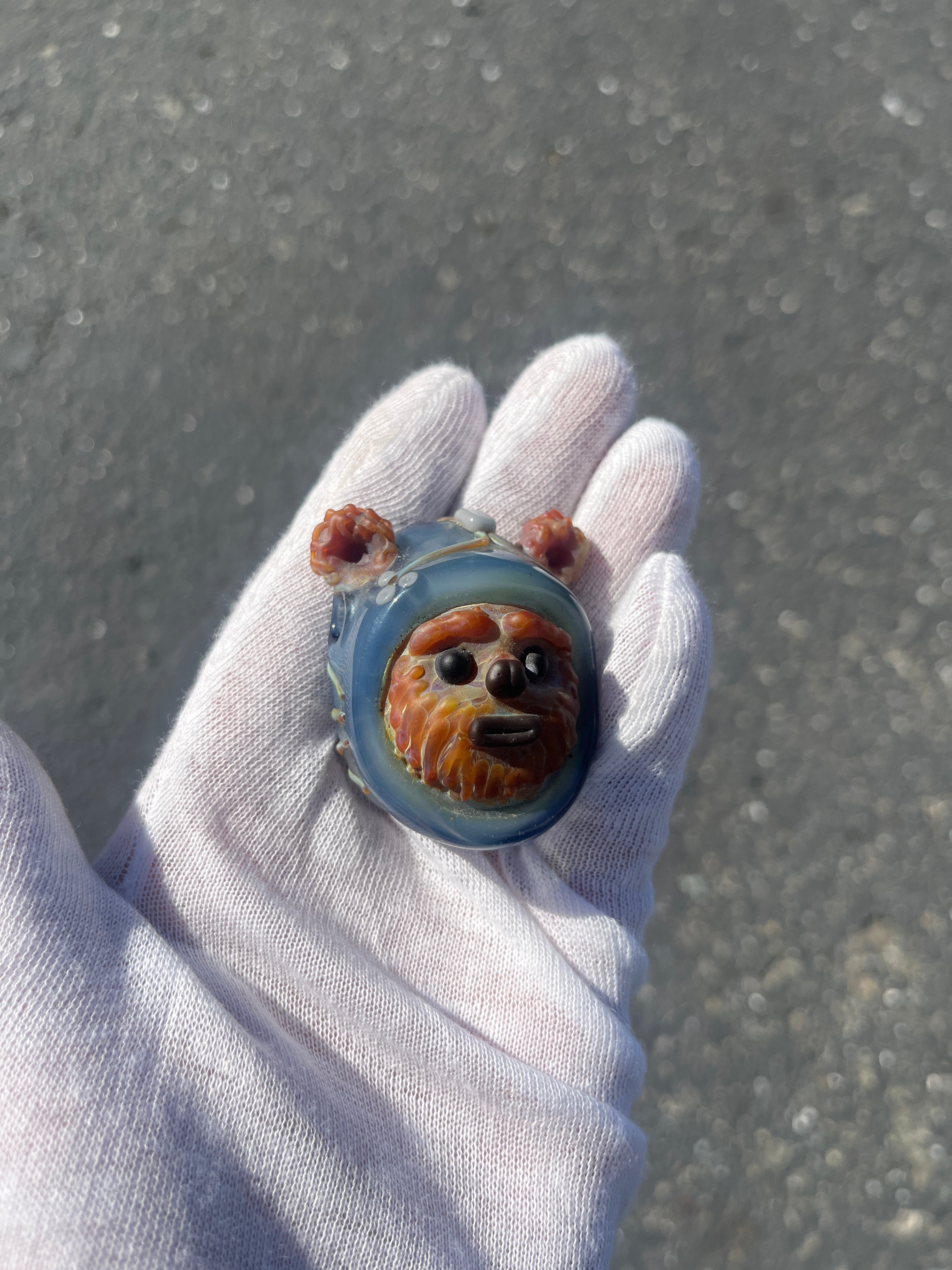 Ewok Pendant By Glasspav