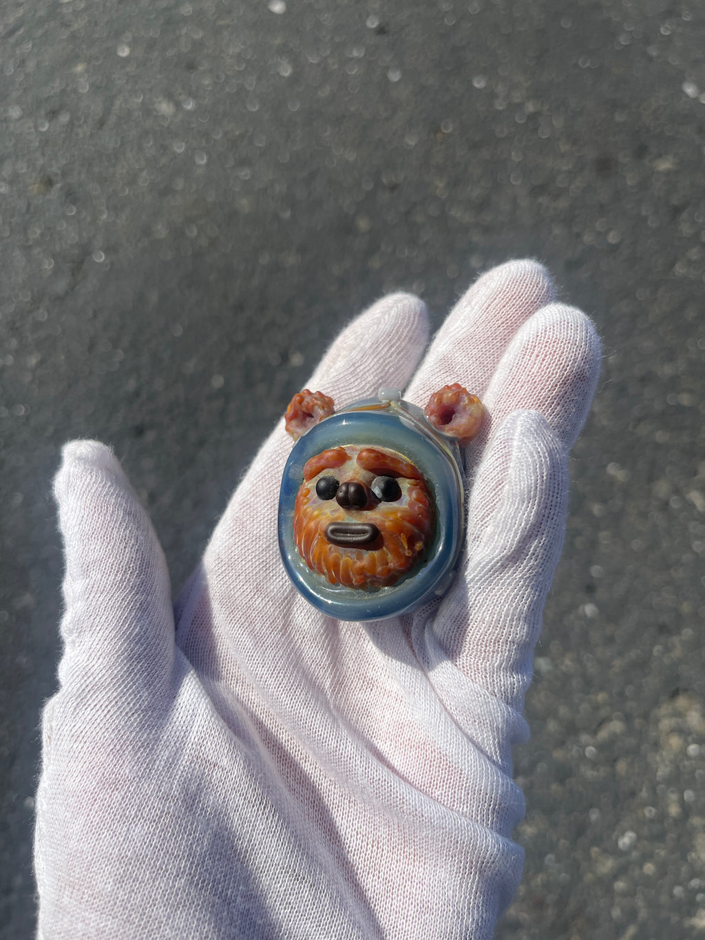 Ewok Pendant By Glasspav