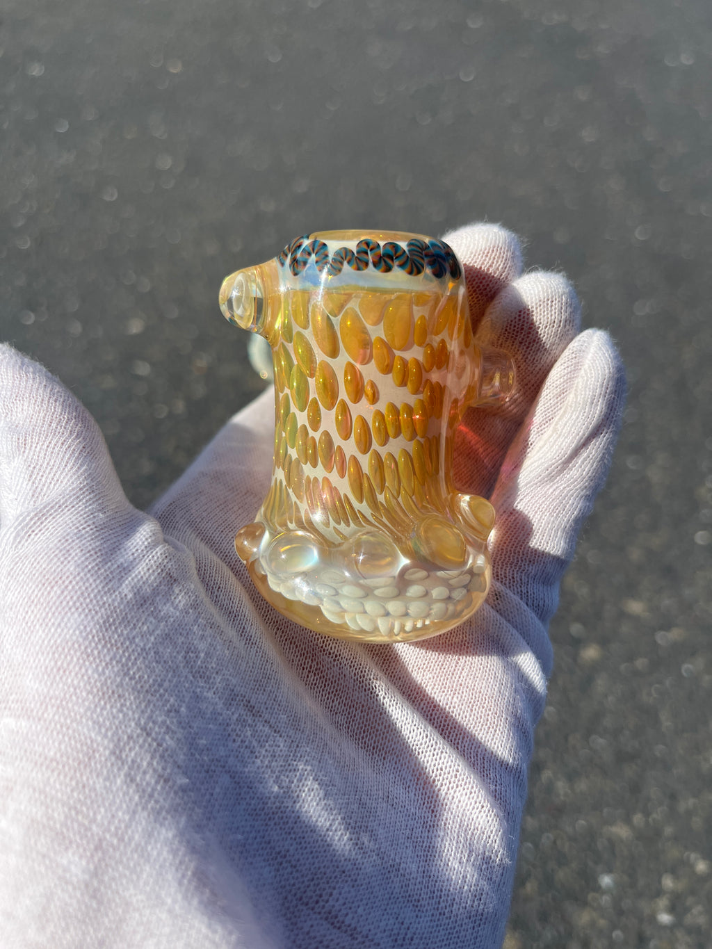 Fumed Thumbprint Hammer By Hermit and Stan Alba