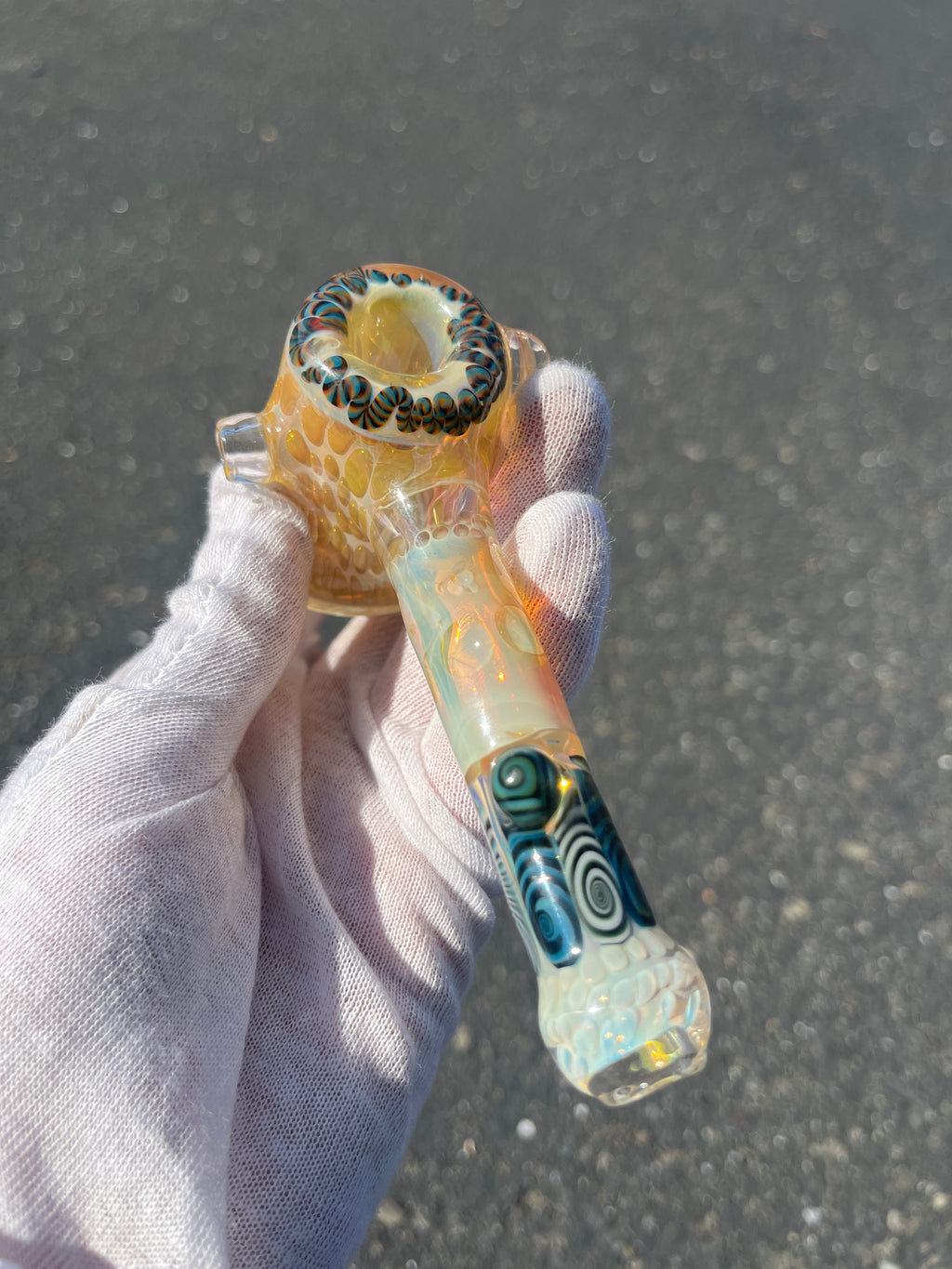 Fumed Thumbprint Hammer By Hermit and Stan Alba