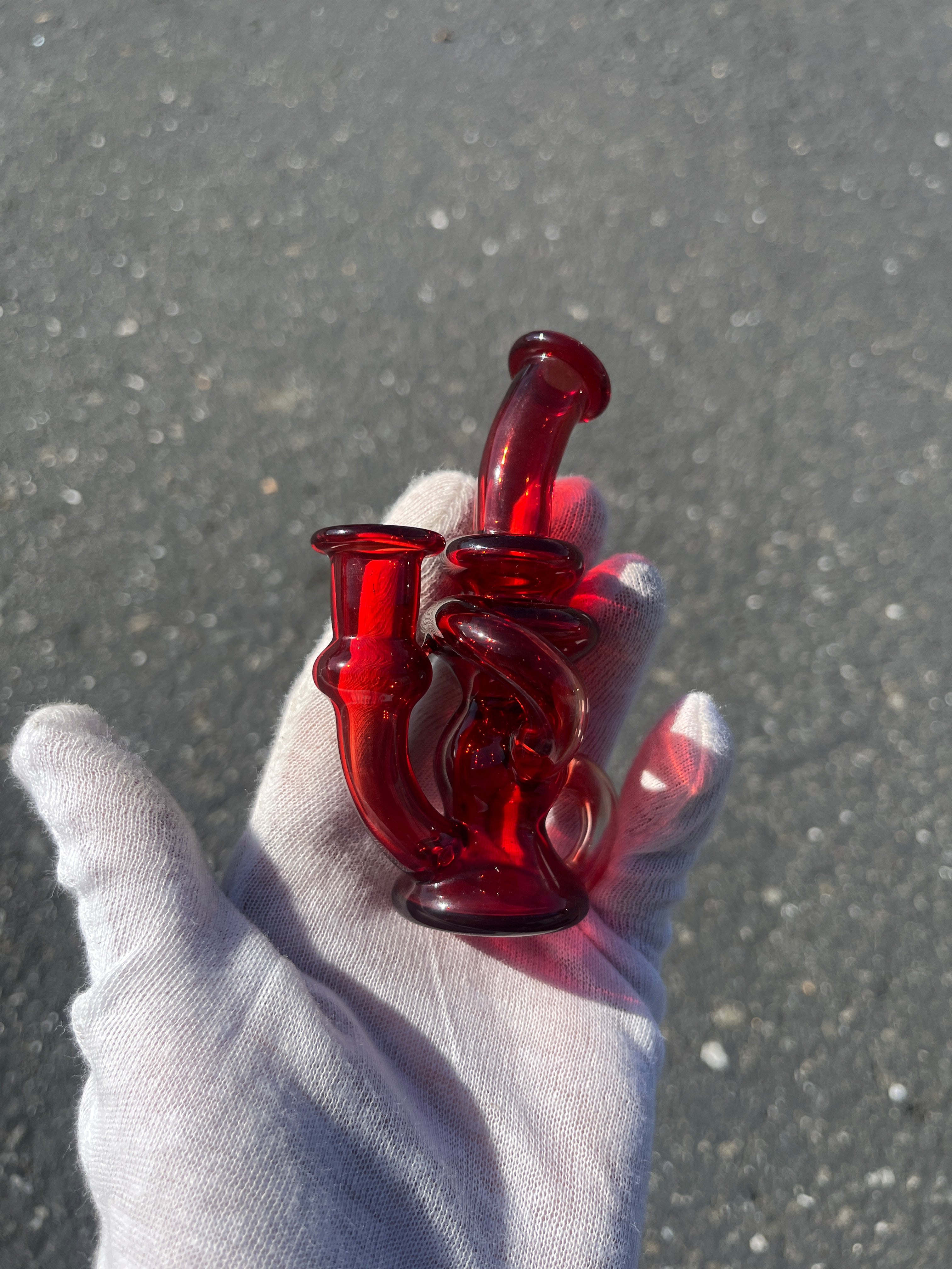 Mini Recycler By Silva Works Glass