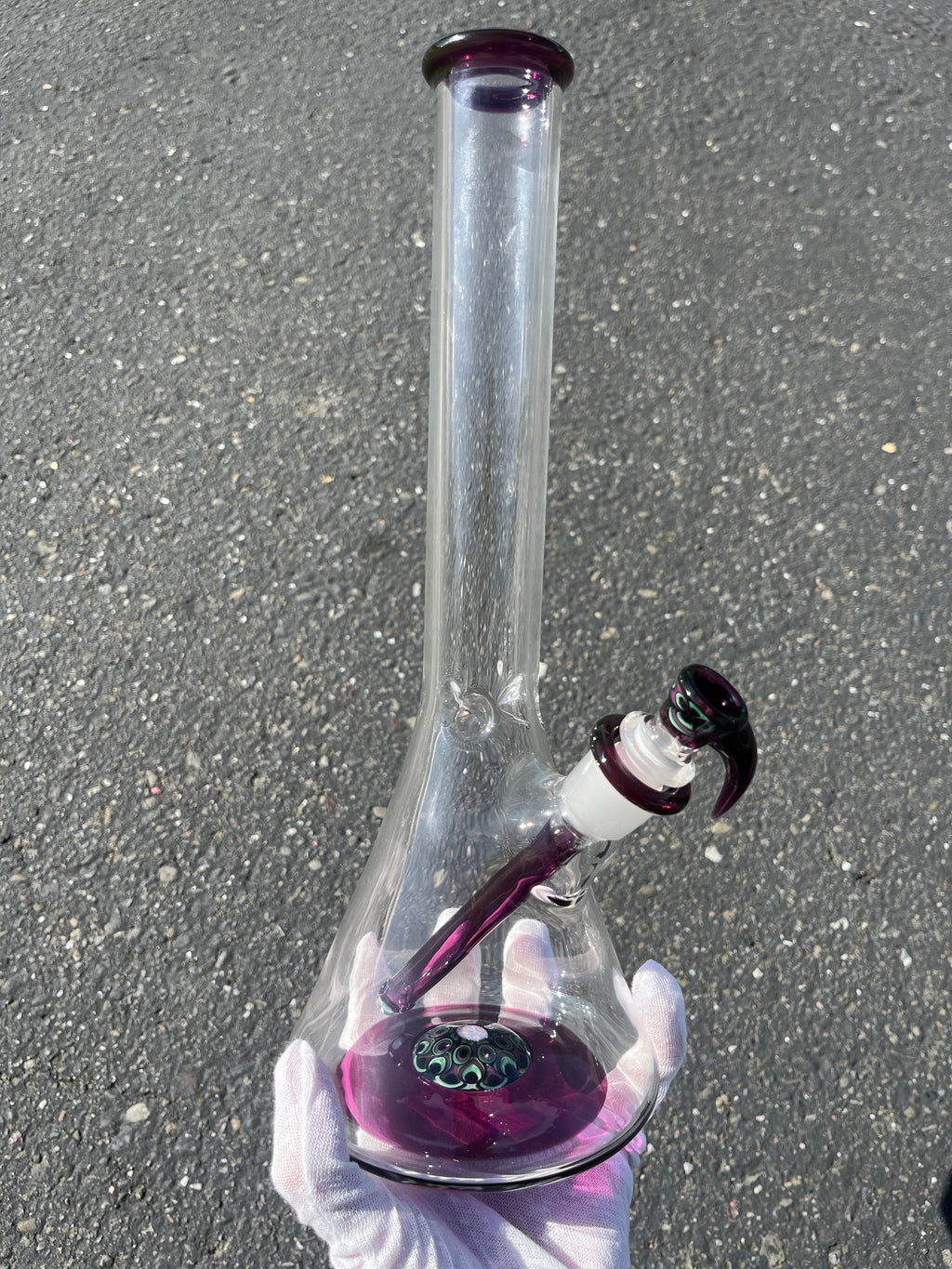 Purple Dotstack Beaker By Night Wolf