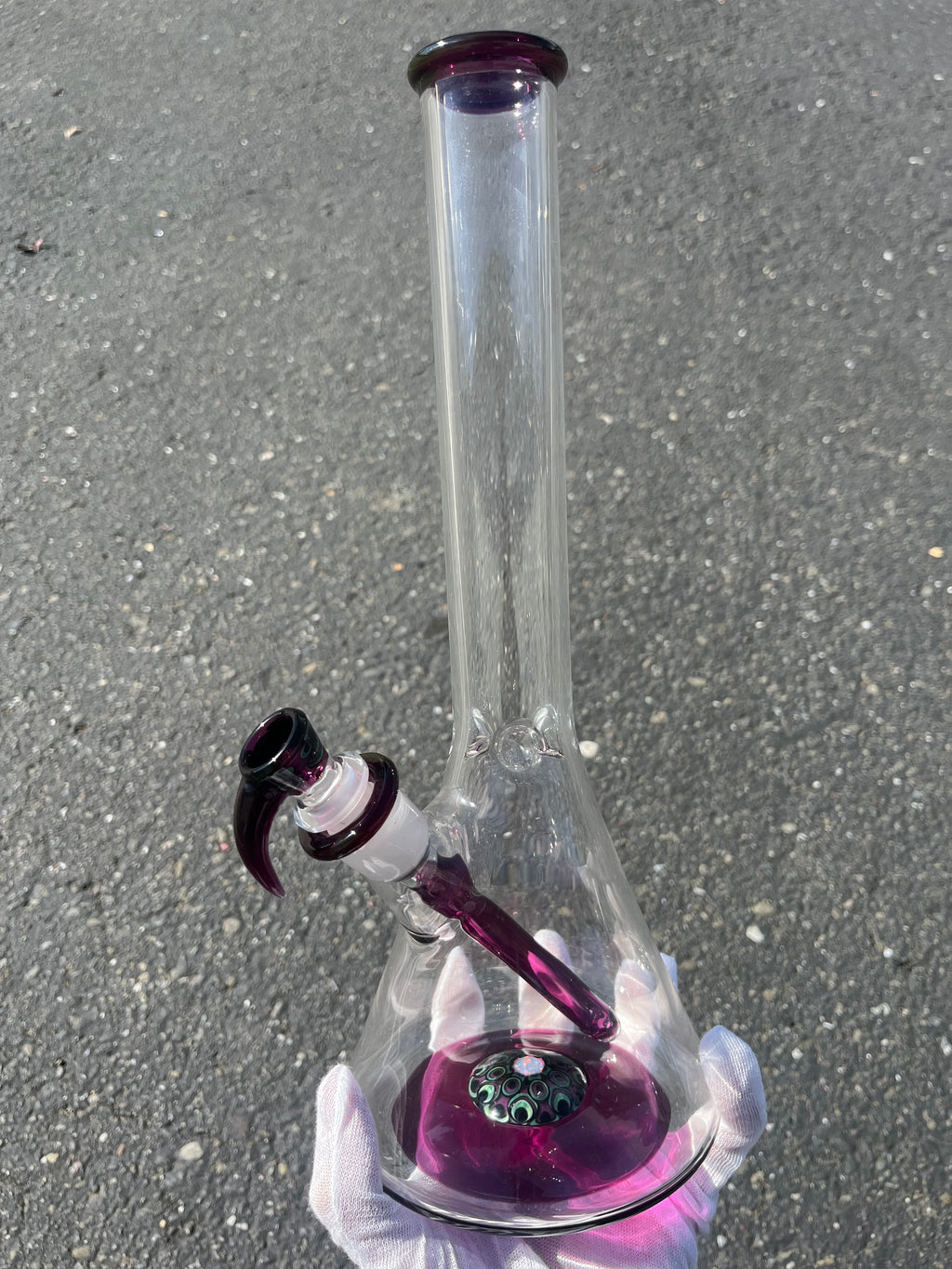 Purple Dotstack Beaker By Night Wolf