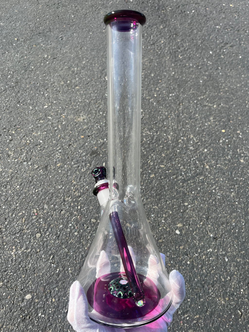 Purple Dotstack Beaker By Night Wolf