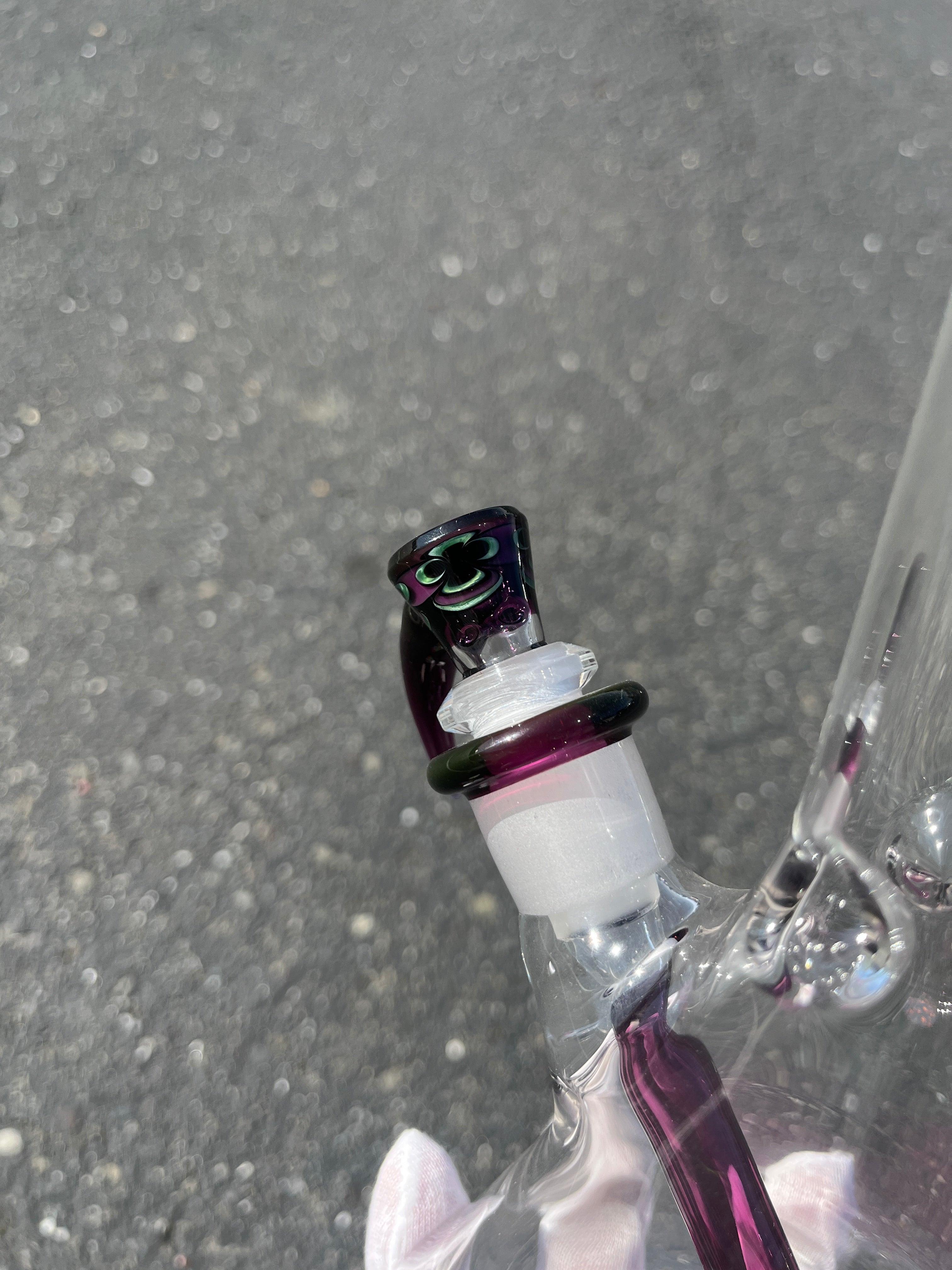 Purple Dotstack Beaker By Night Wolf