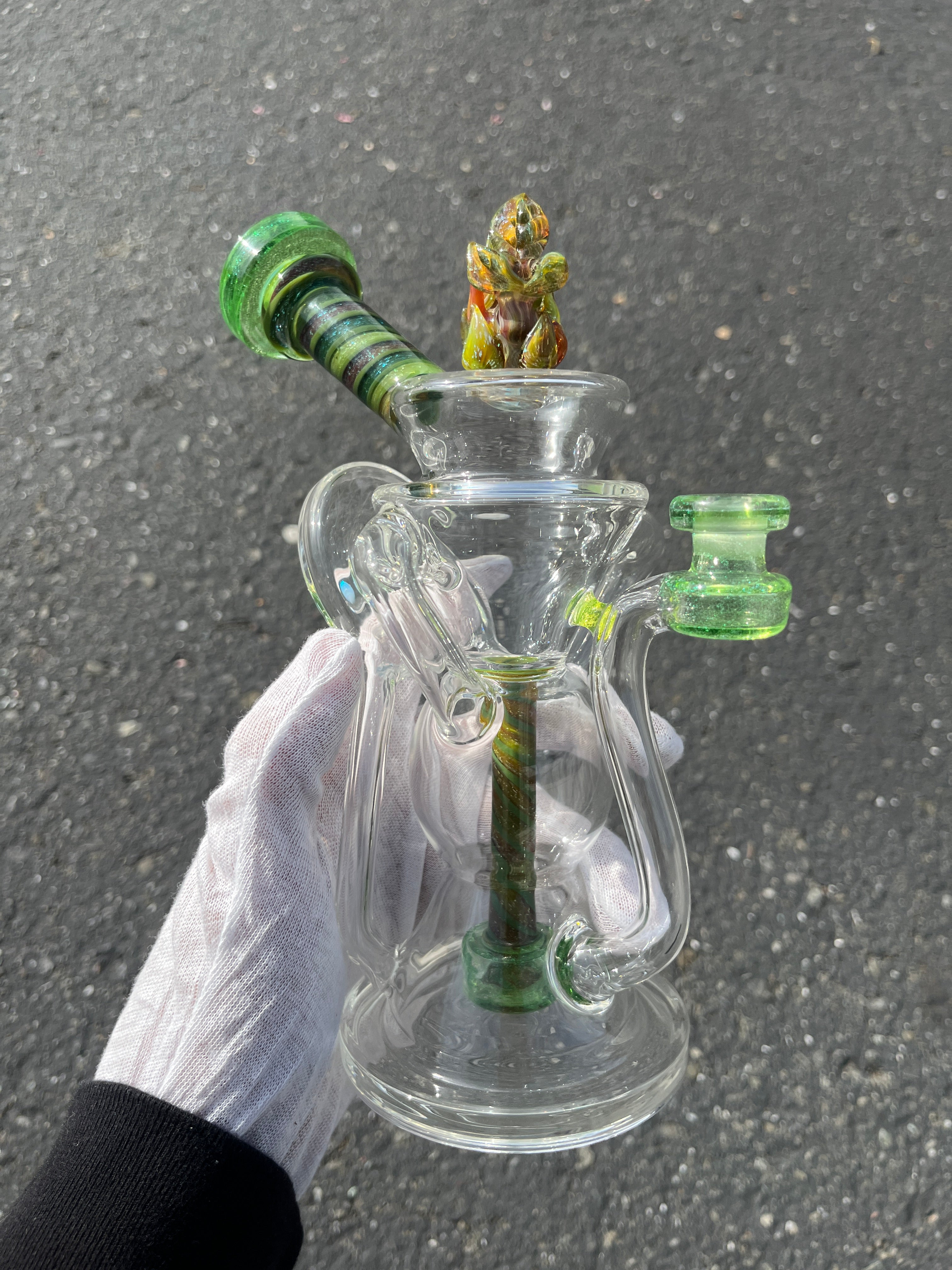 Backpack Recycler By Ery and Mr. Gray Glass