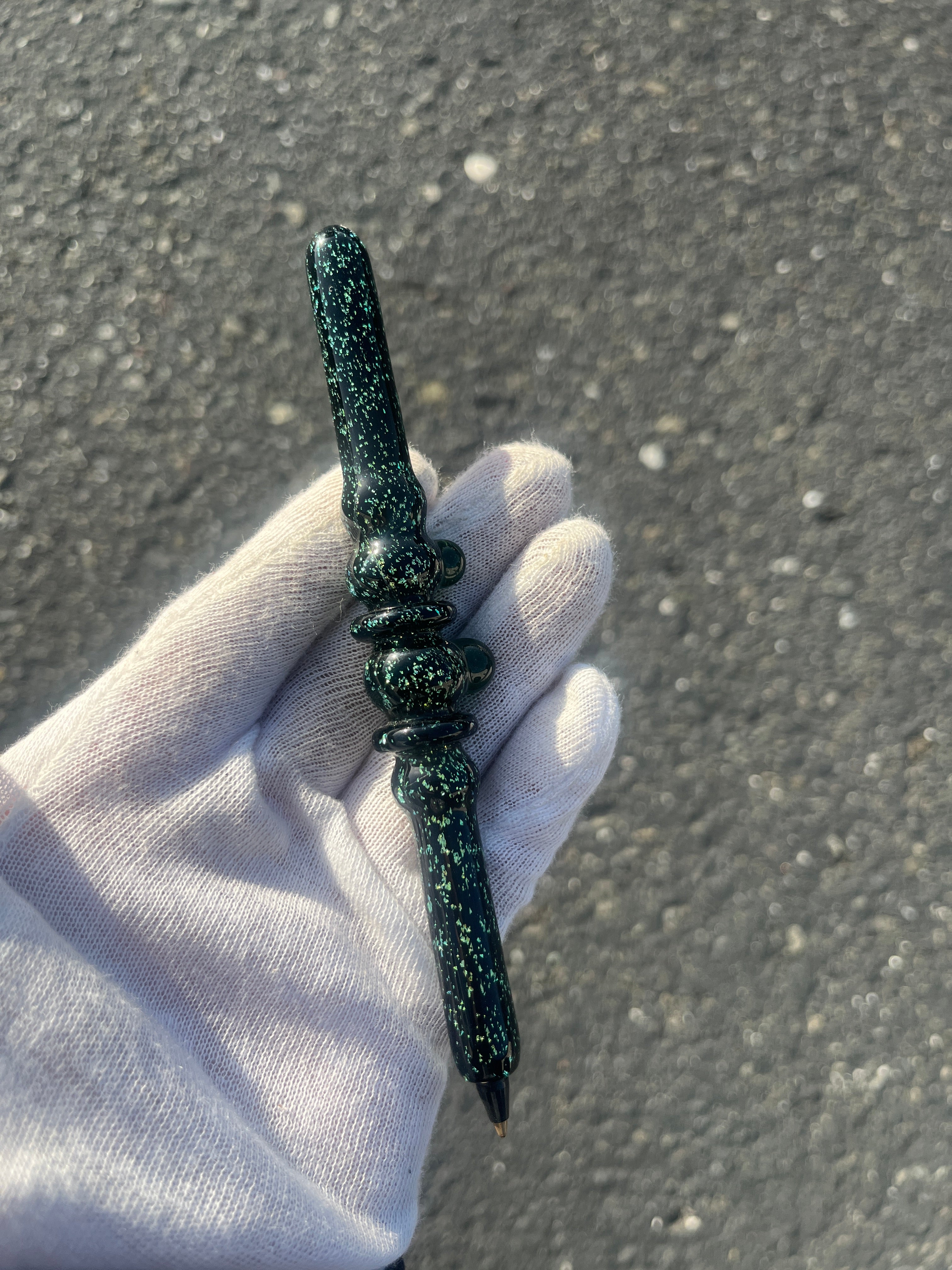 Green Dichro Pen By W.C. Stearns