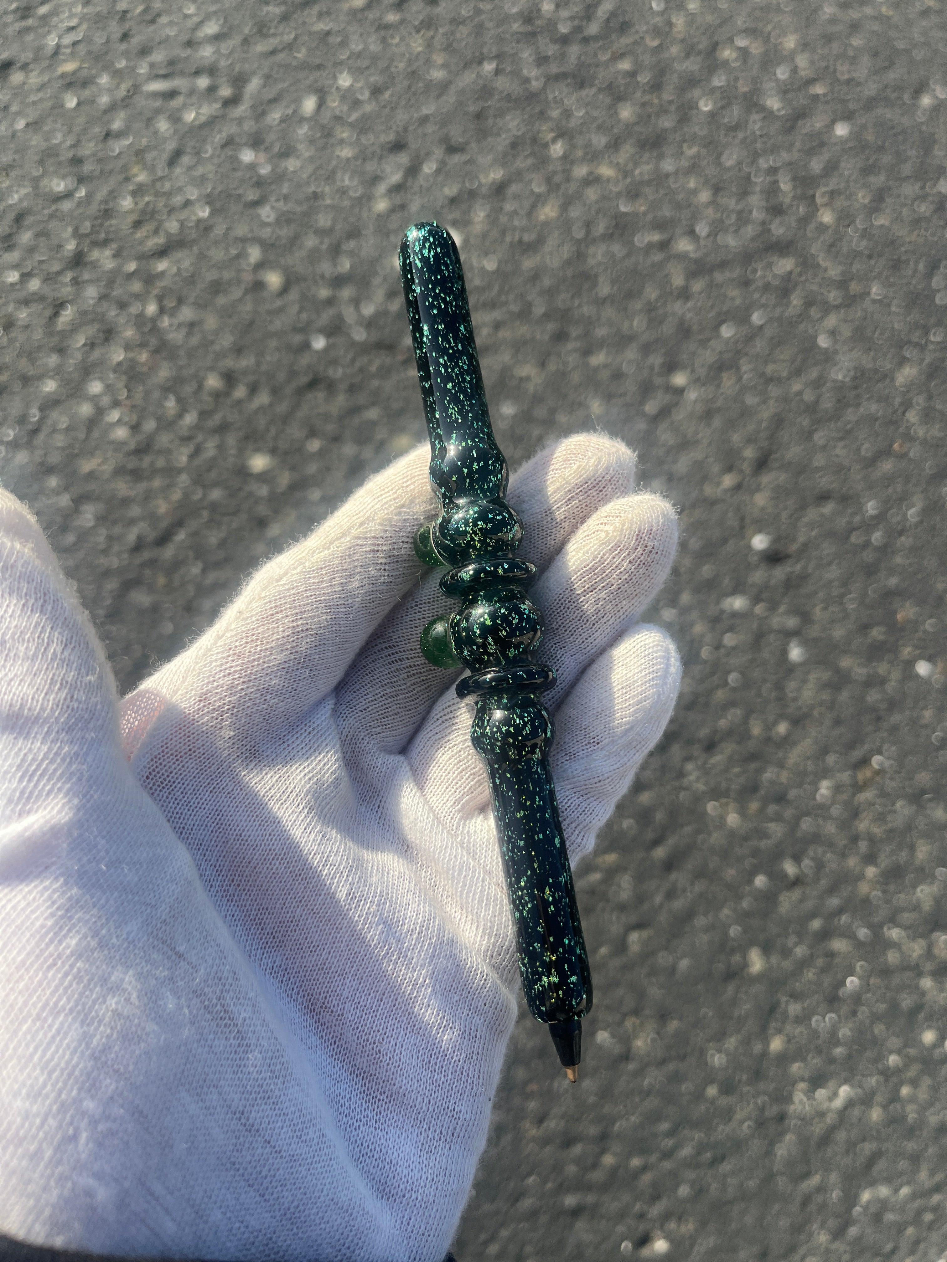 Green Dichro Pen By W.C. Stearns