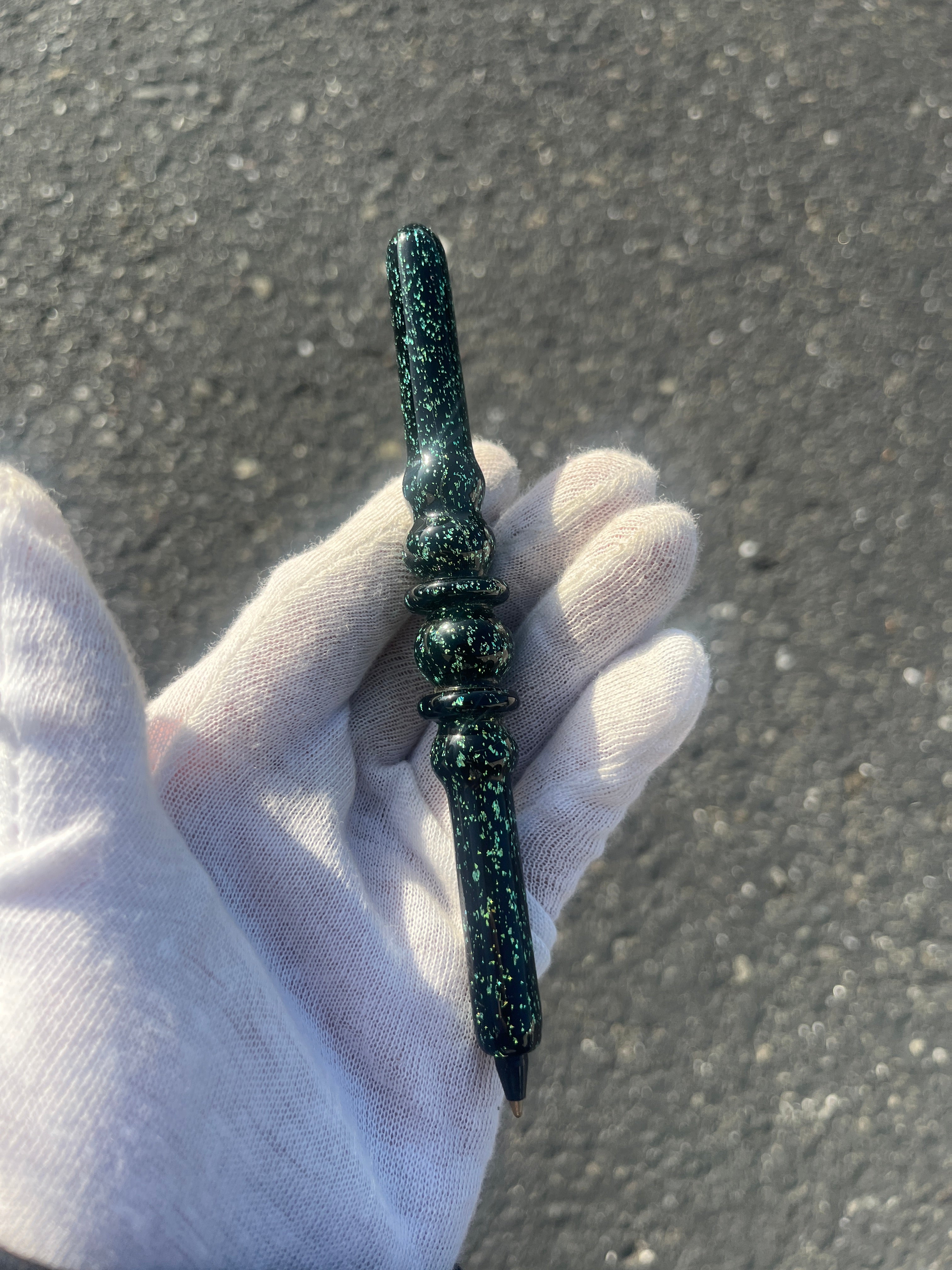 Green Dichro Pen By W.C. Stearns