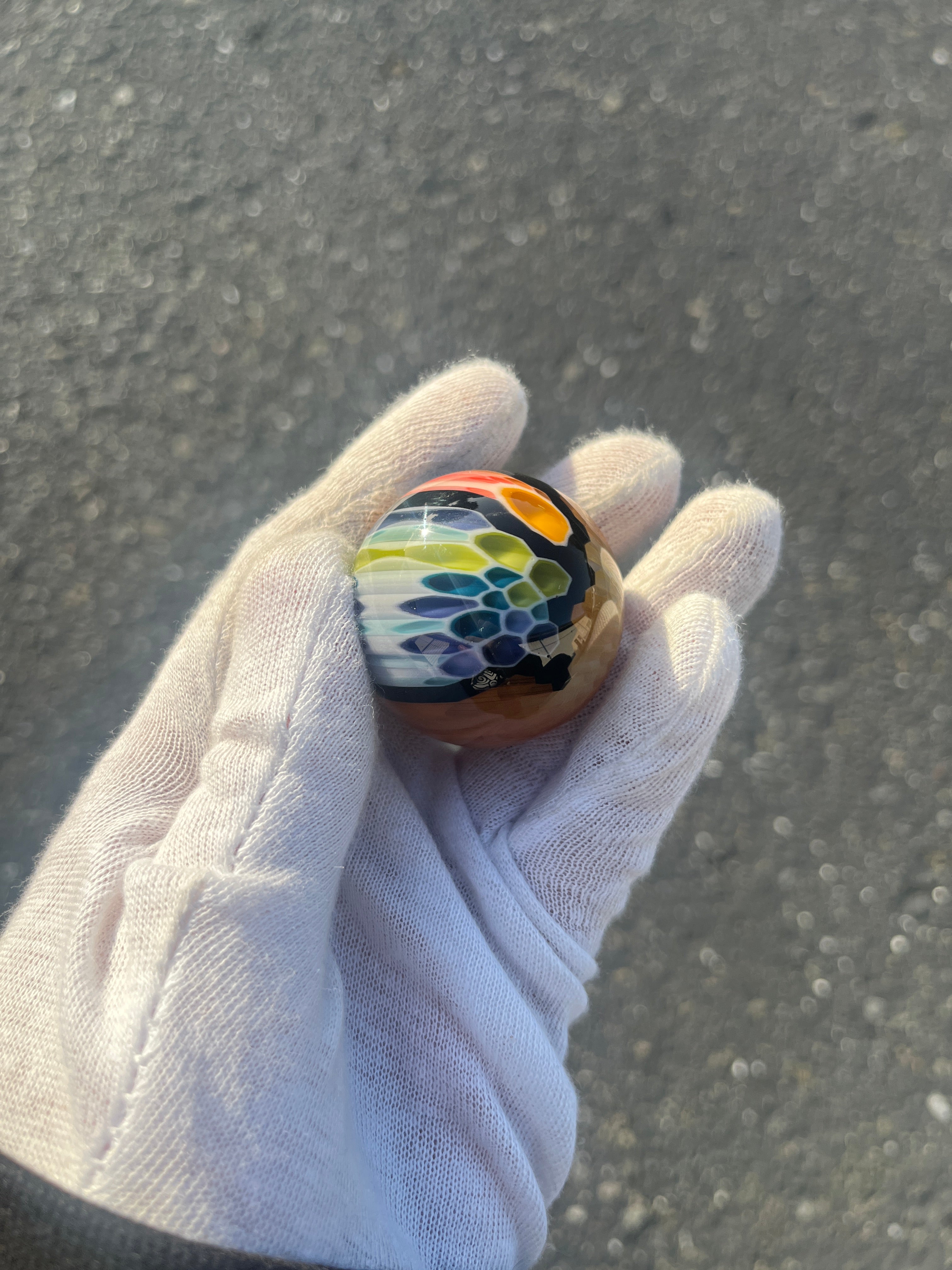 Honeycomb Wonka Marble By Teurfs and Kaj Beck