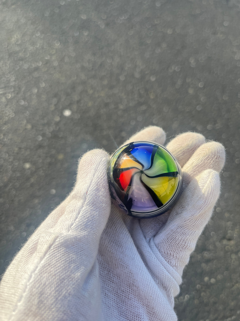 Rainbow Stone By Kaj Beck