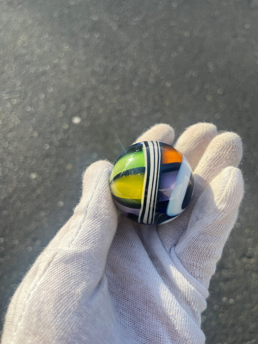Rainbow Stone By Kaj Beck
