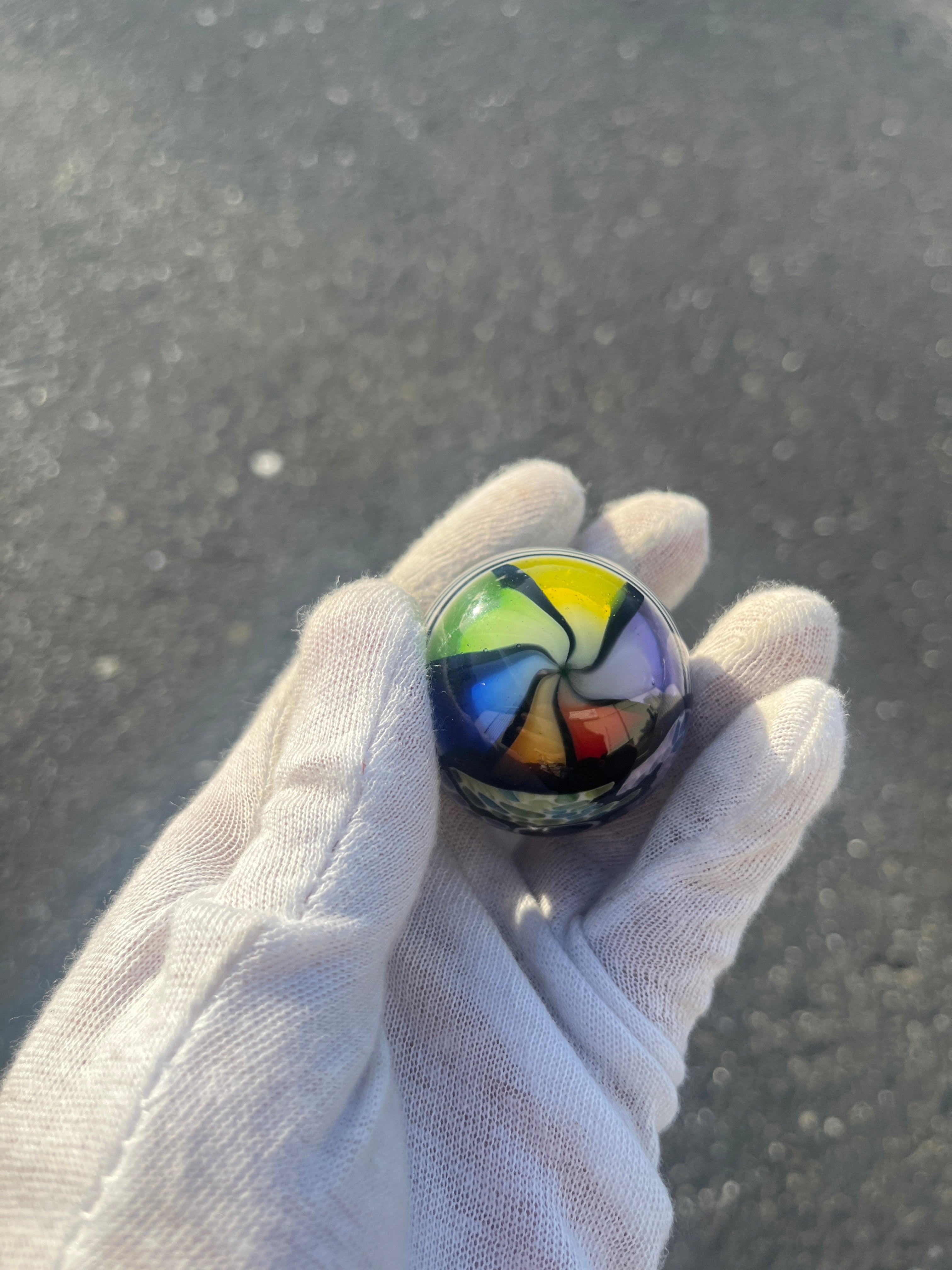 Rainbow Stone By Kaj Beck