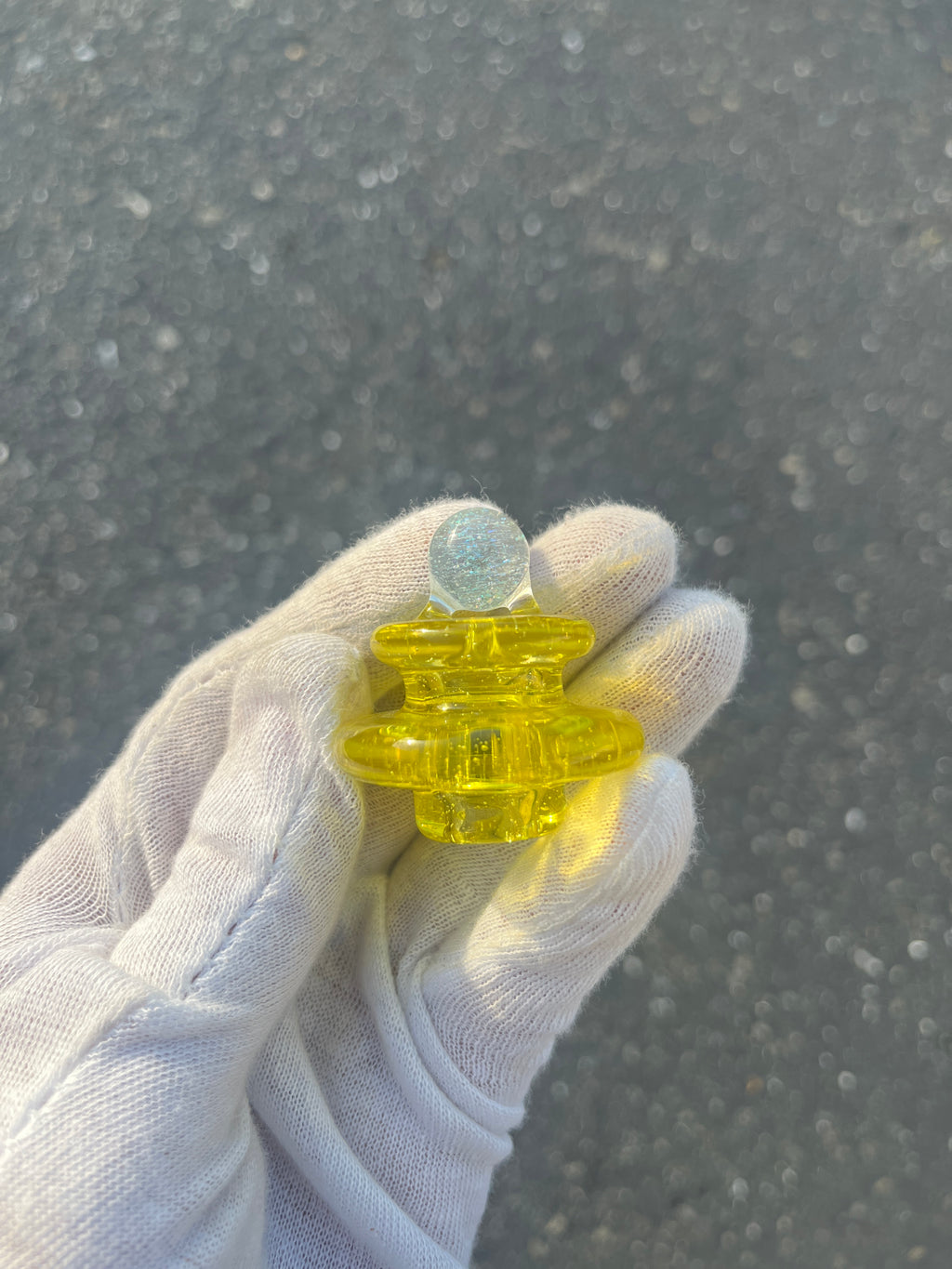 Yellow Bucket Cap By Domer Glass