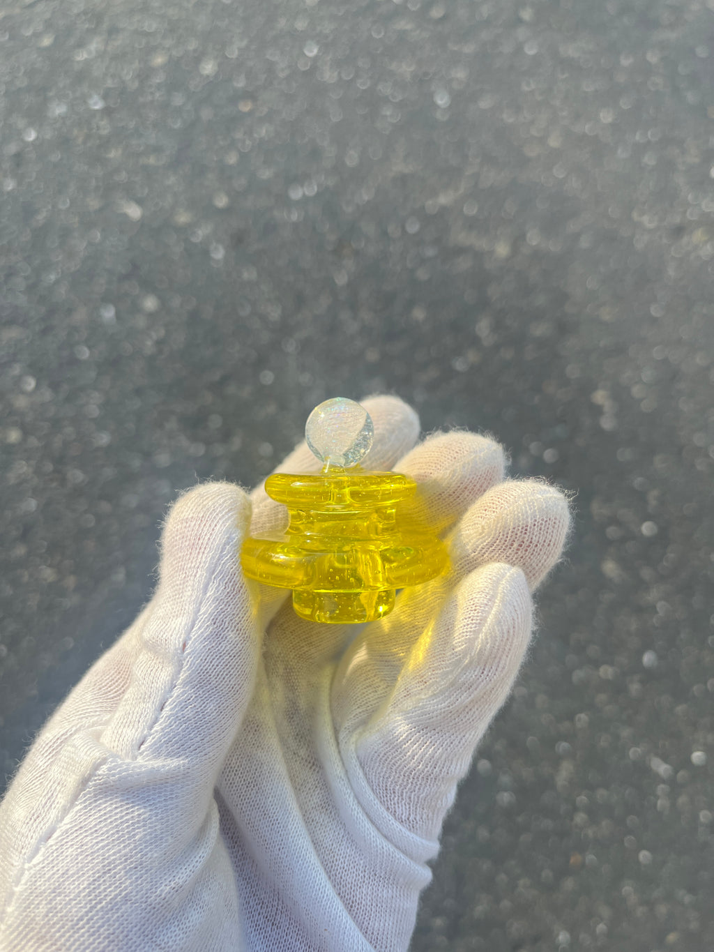 Yellow Bucket Cap By Domer Glass