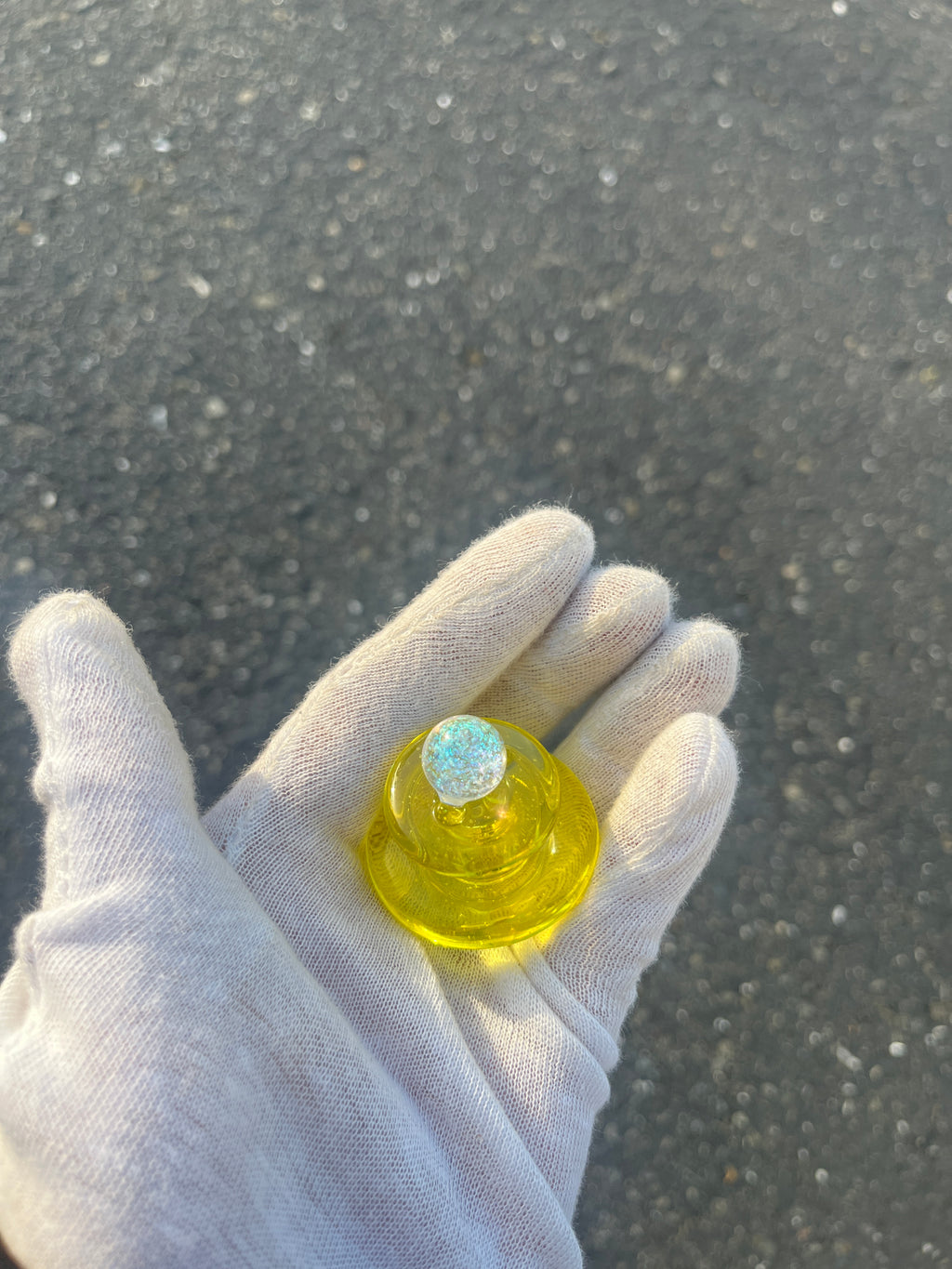 Yellow Bucket Cap By Domer Glass