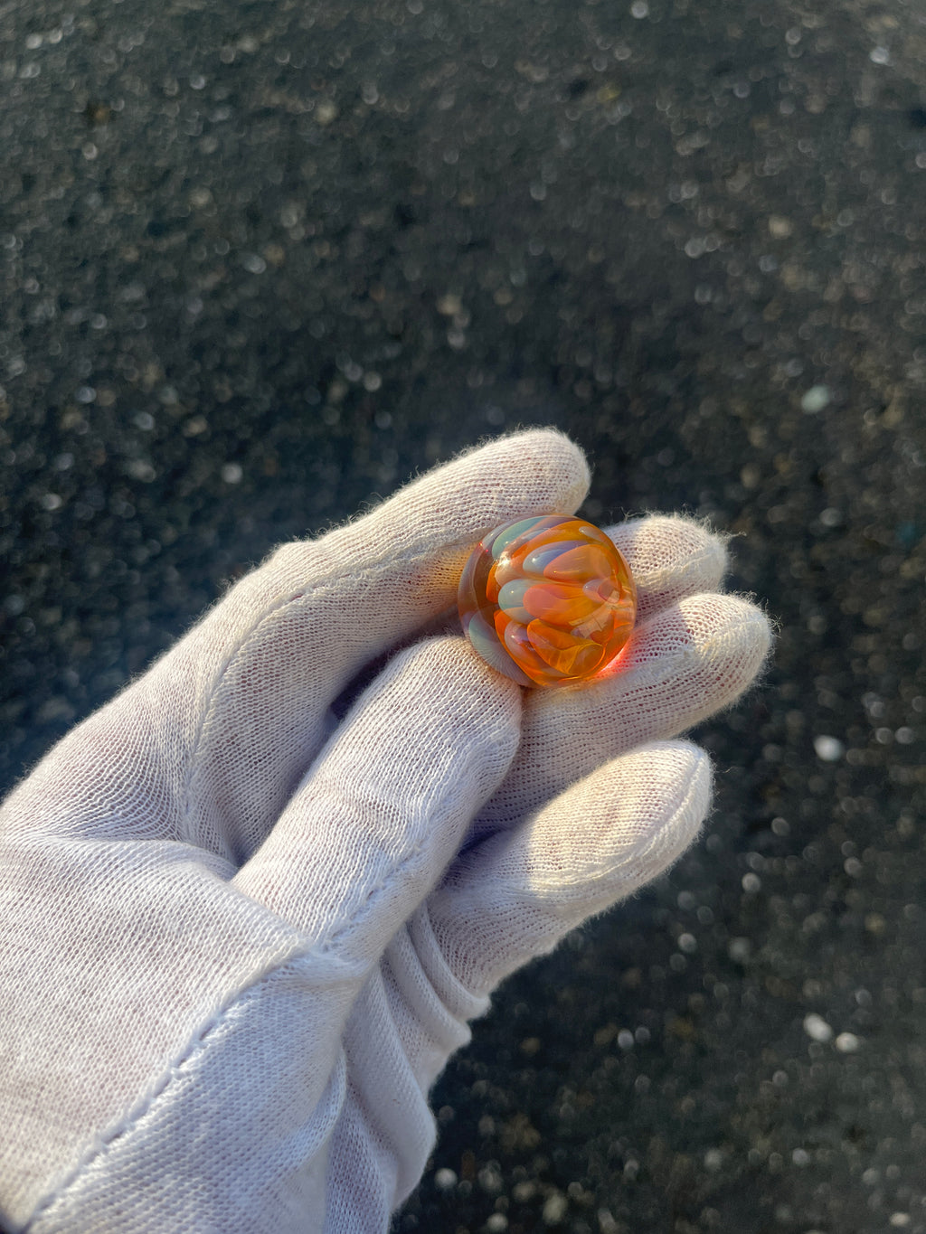 Gold Implosion Marble By Gato Glass