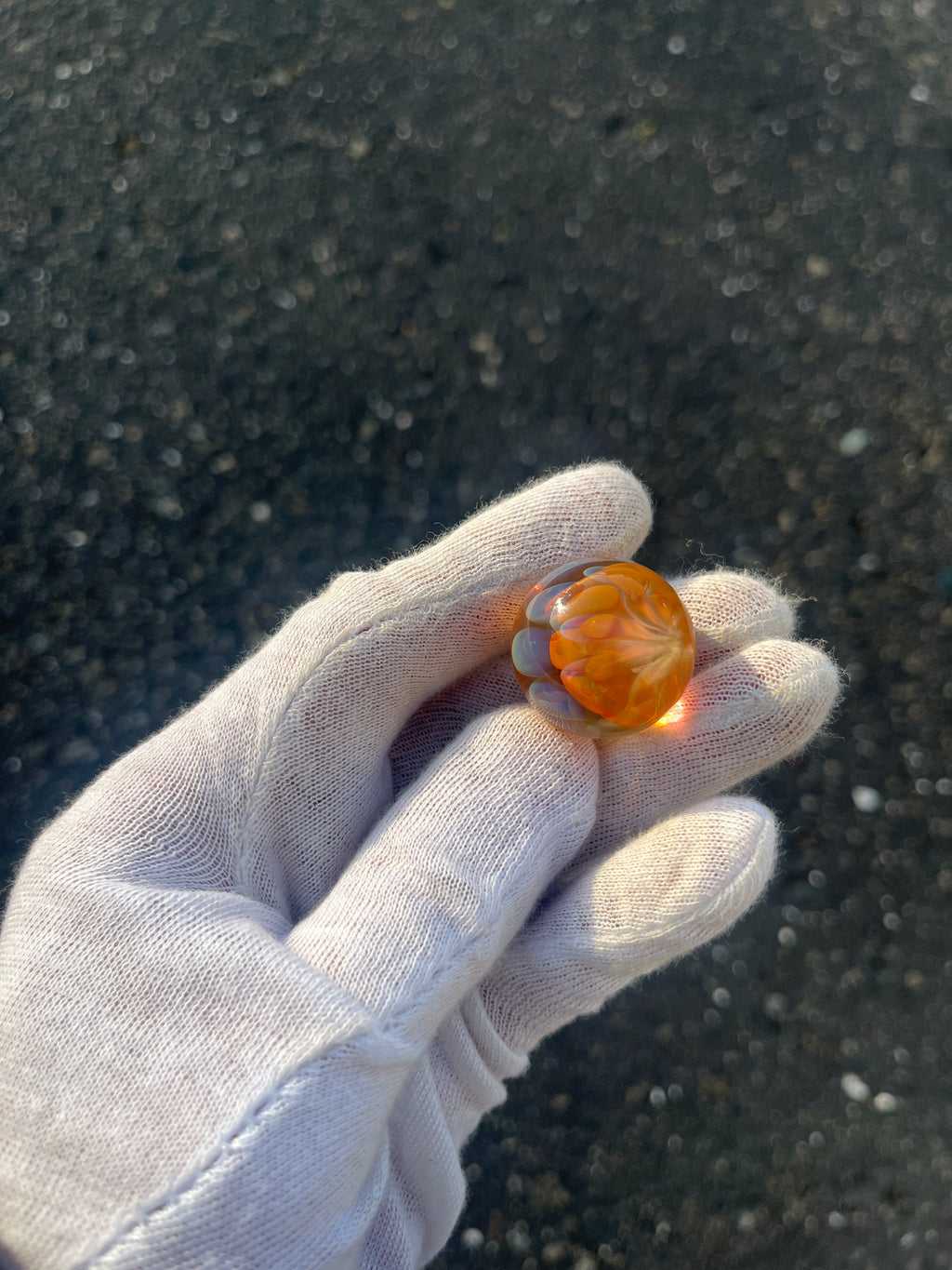 Gold Implosion Marble By Gato Glass