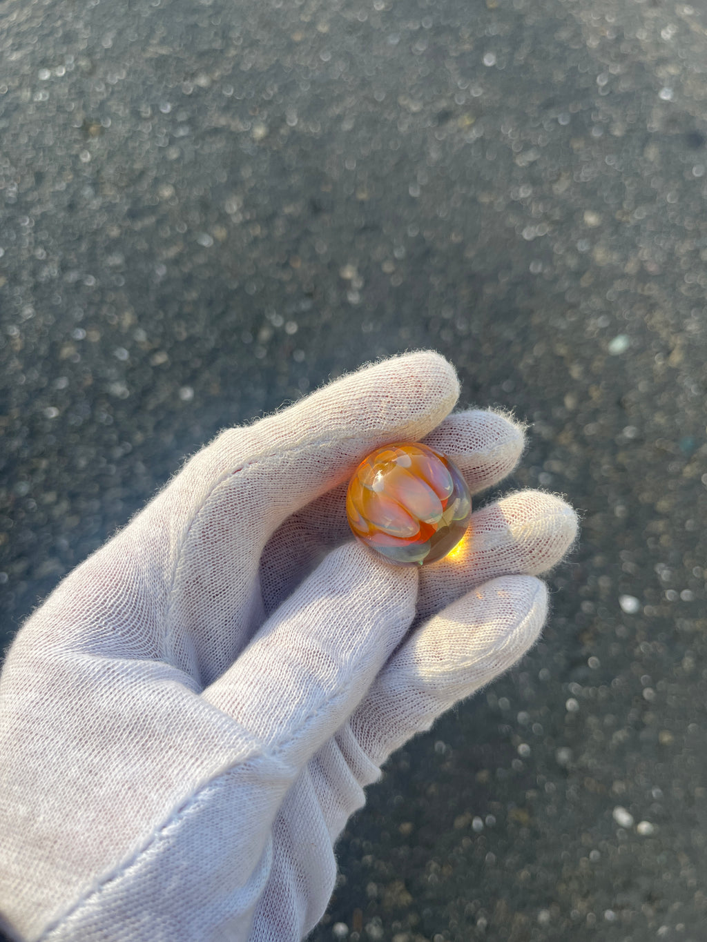 Gold Implosion Marble By Gato Glass