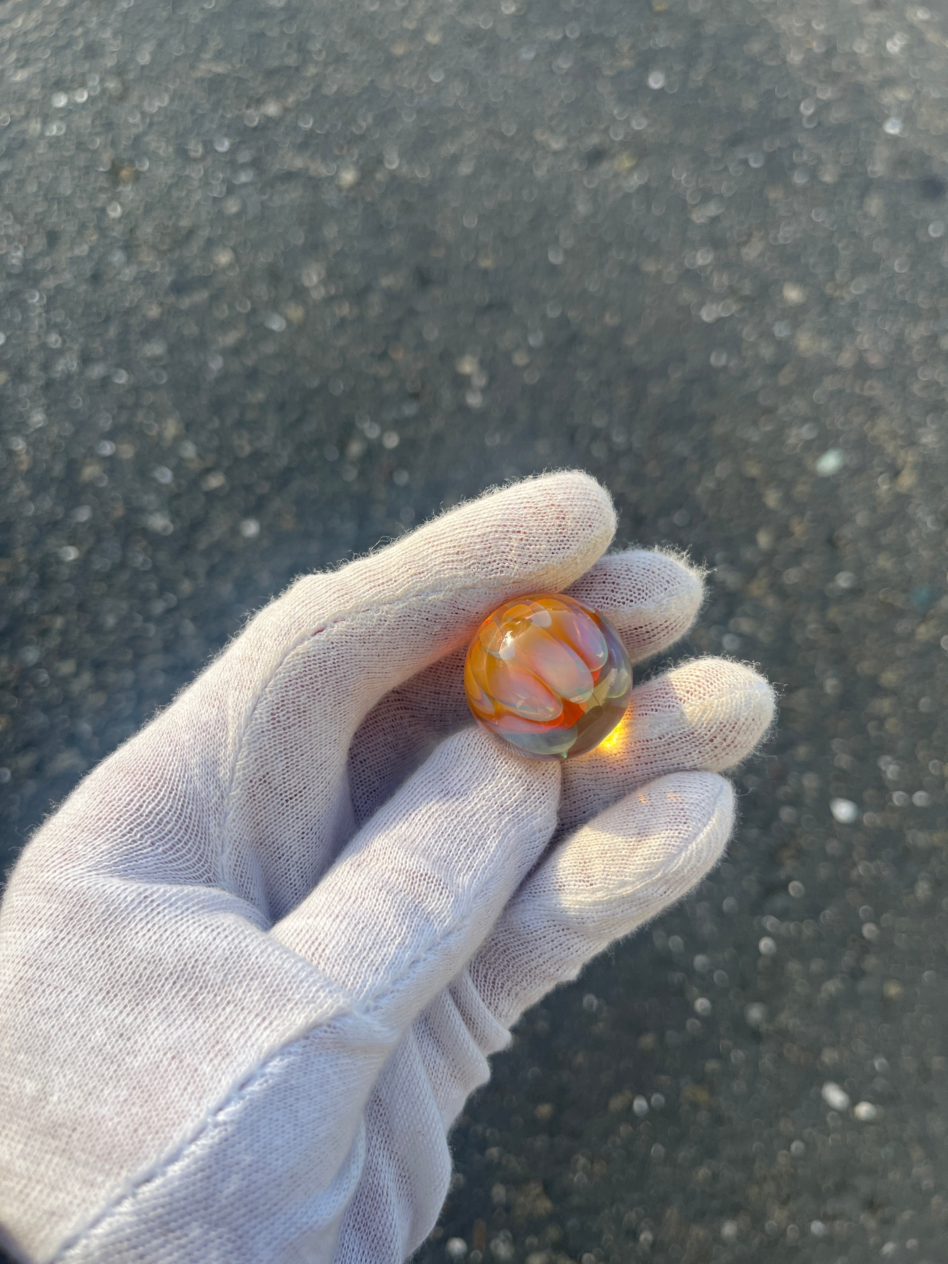 Gold Implosion Marble By Gato Glass