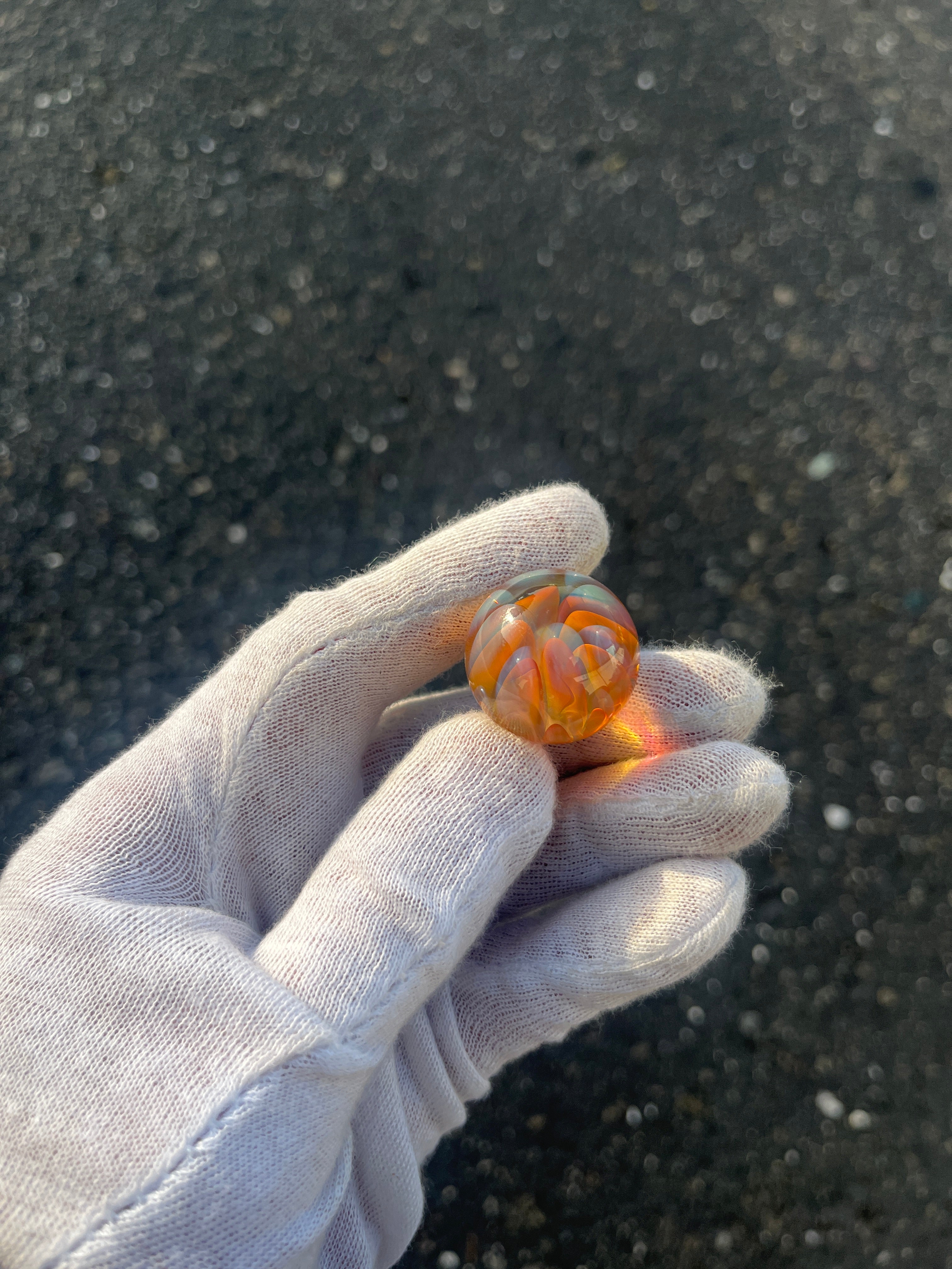 Gold Implosion Marble By Gato Glass