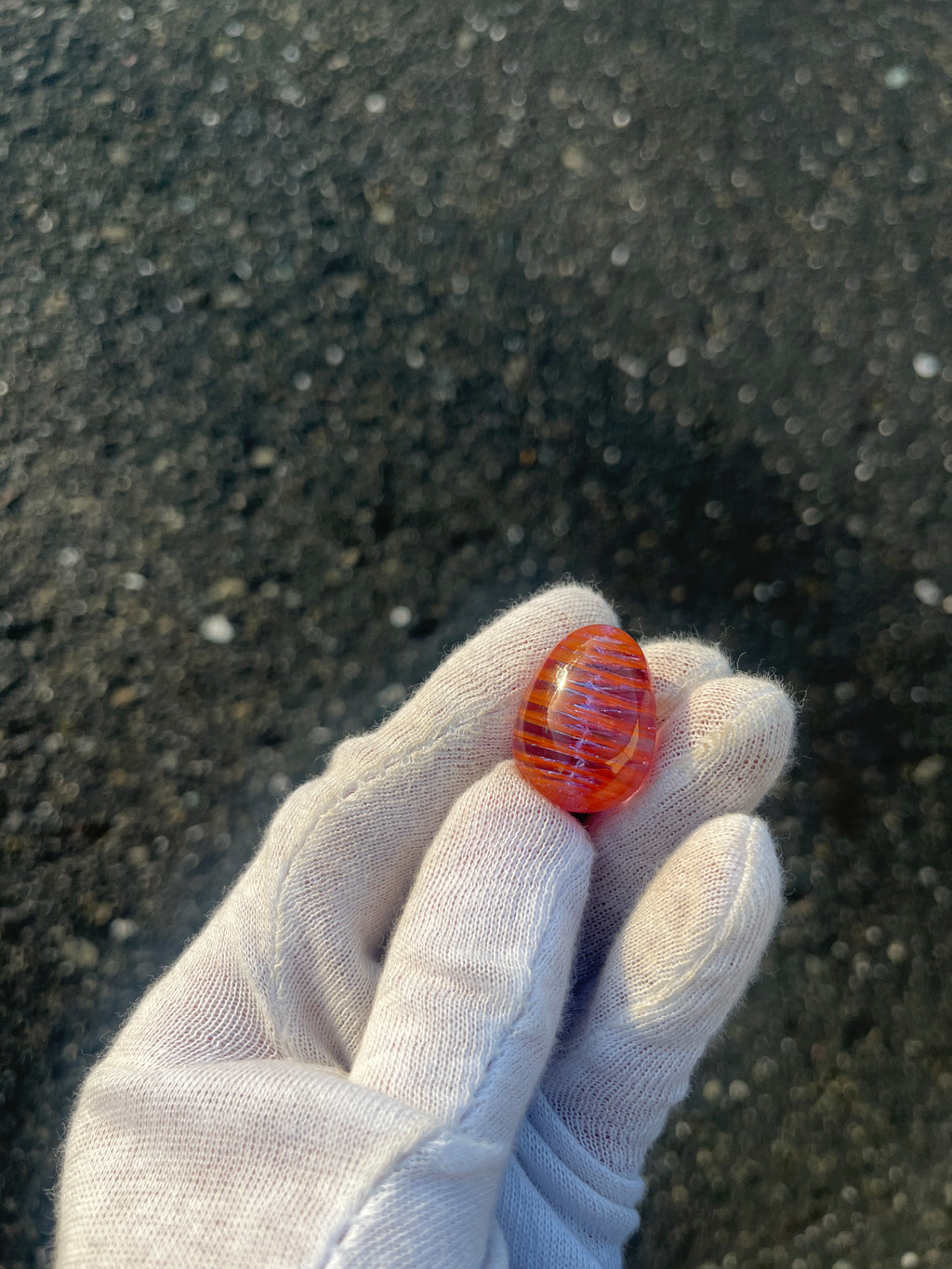 Fumed Easter Egg By Gato Glass