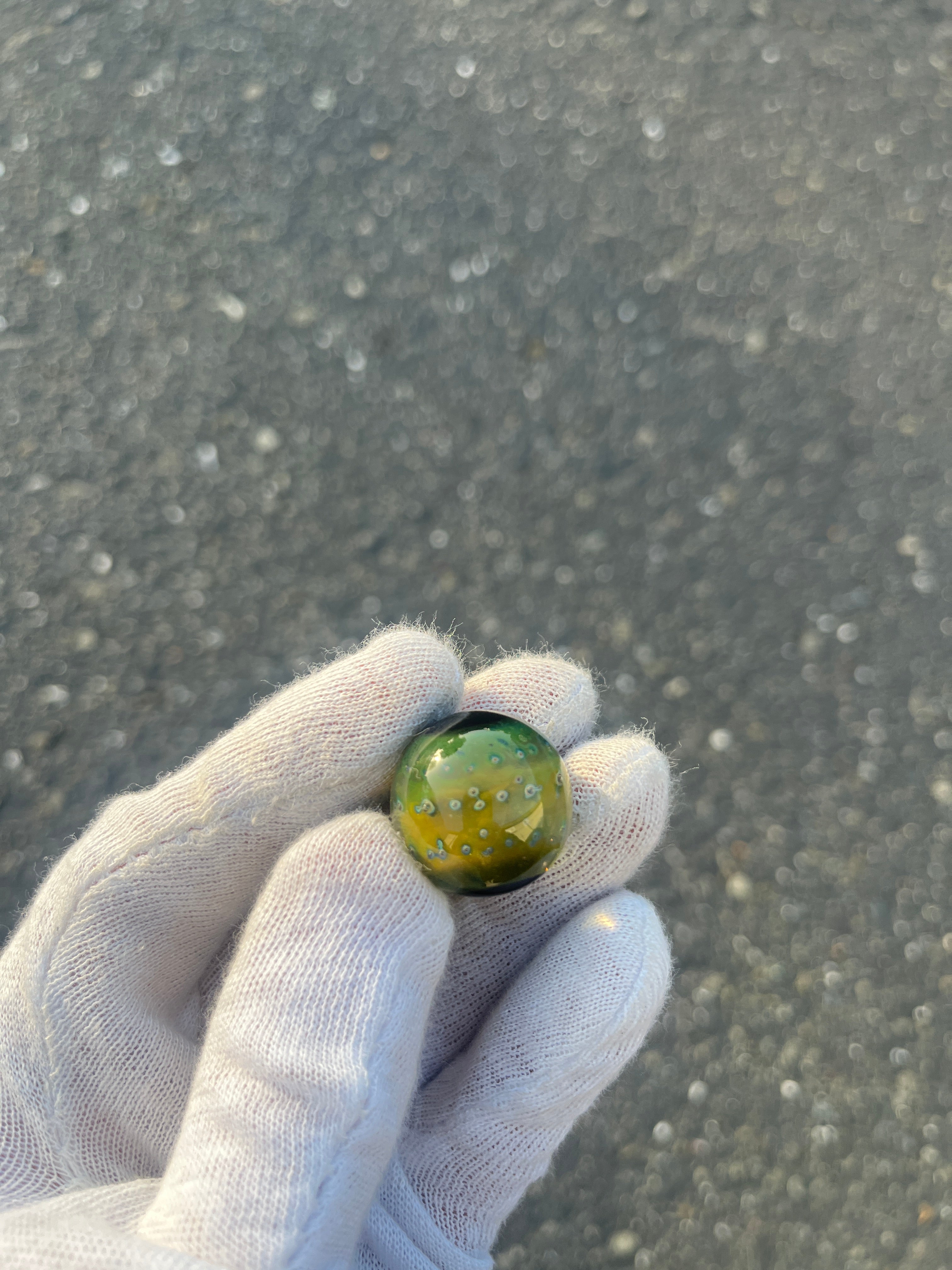 Yellow/Green Eyeball By Steve H.