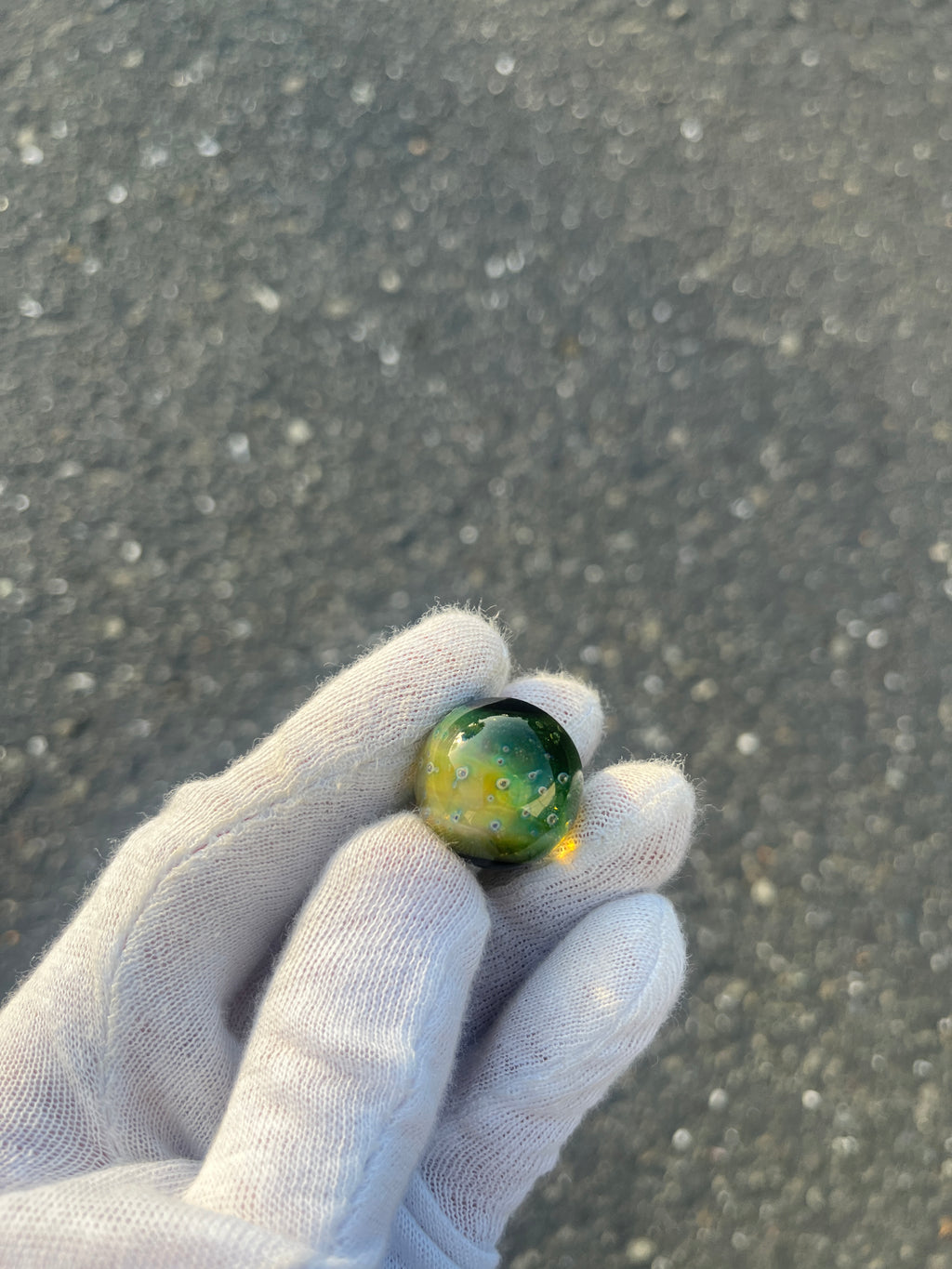 Yellow/Green Eyeball By Steve H.