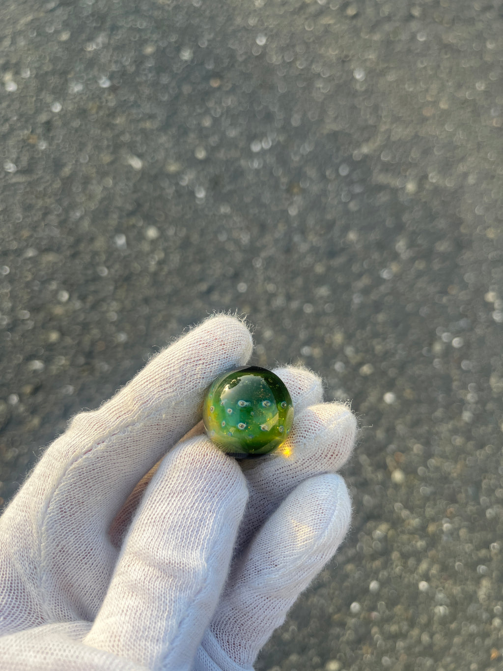 Yellow/Green Eyeball By Steve H.