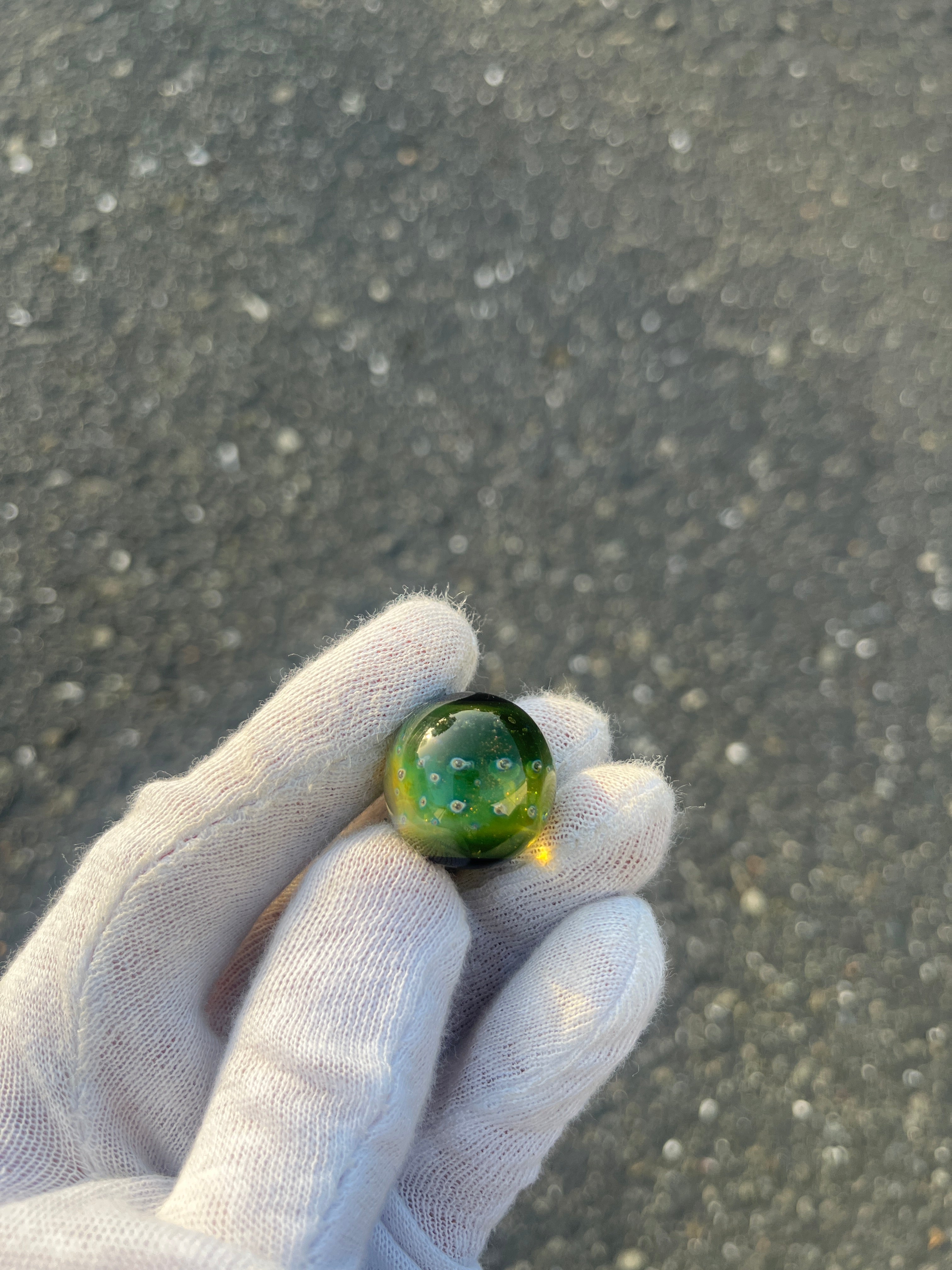 Yellow/Green Eyeball By Steve H.