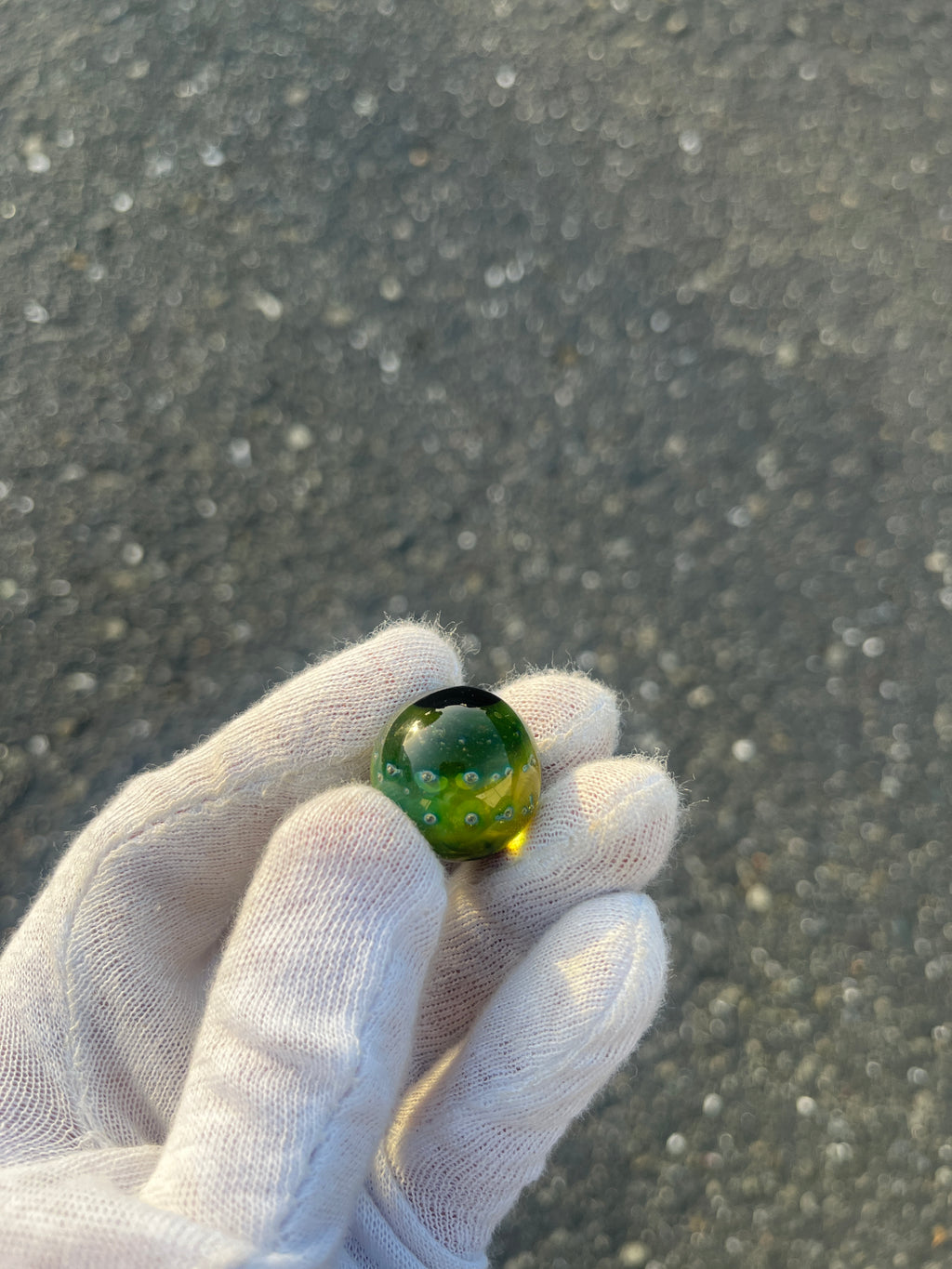 Yellow/Green Eyeball By Steve H.