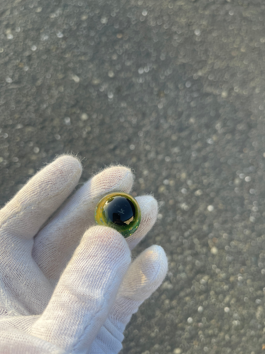 Yellow/Green Eyeball By Steve H.