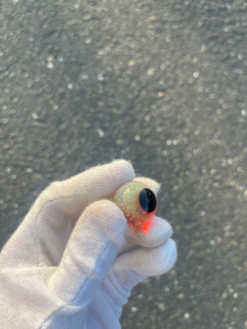 Tan/Pink Eyeball By Steve H.