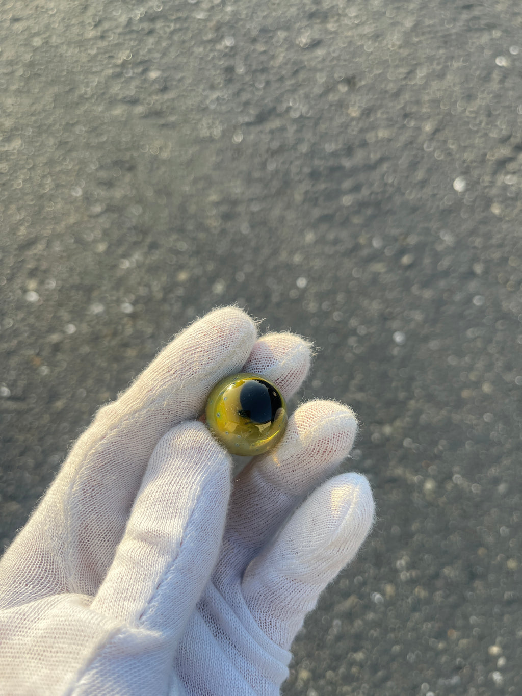 Yellow Eyeball By Steve H.