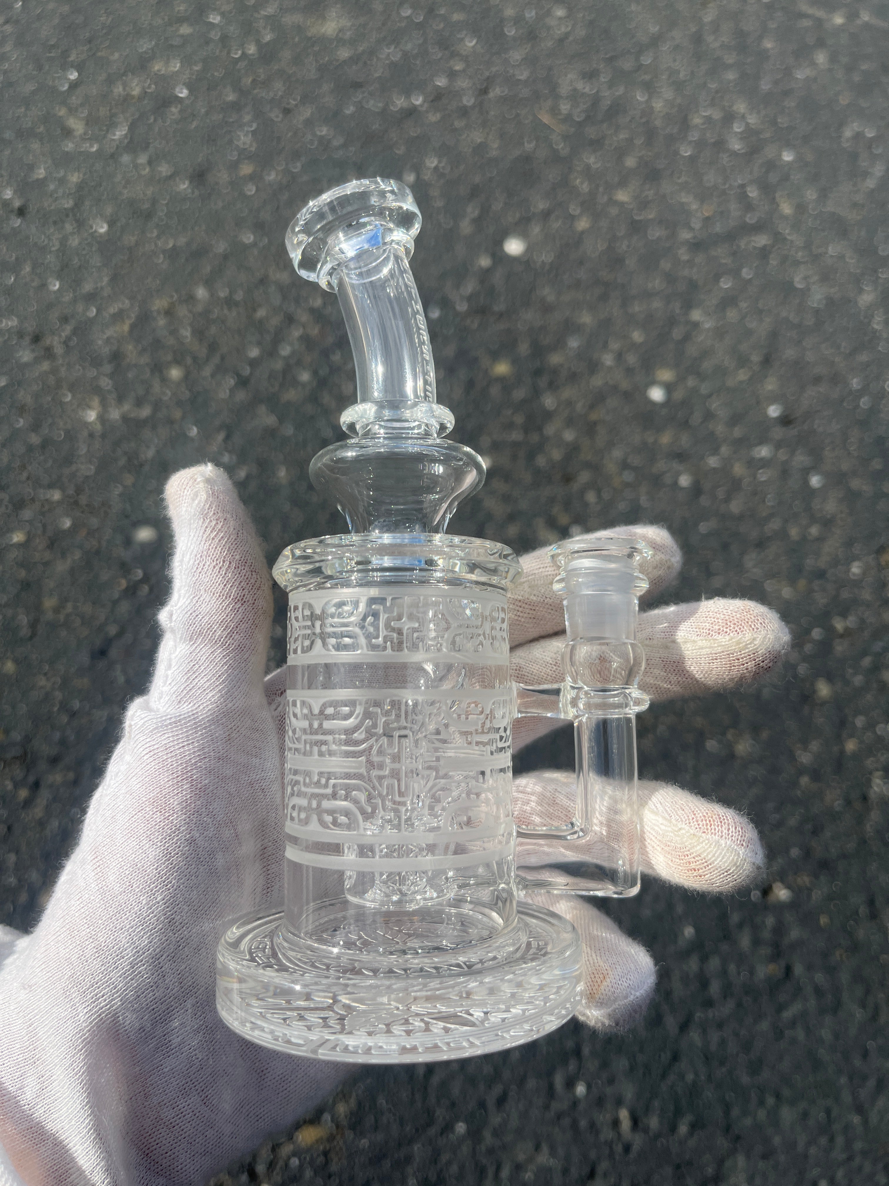 Mothership Carved Clear Torus