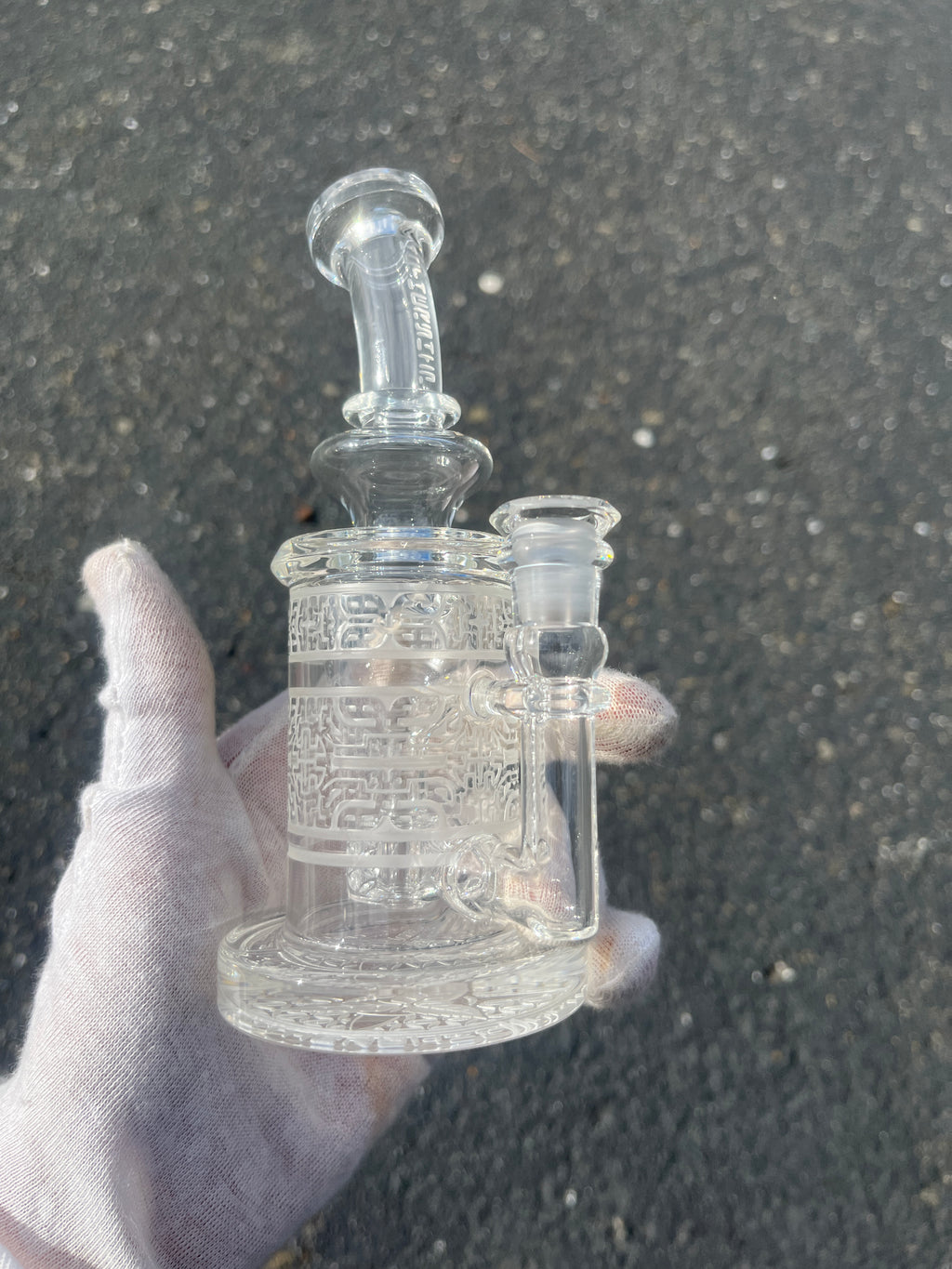 Mothership Carved Clear Torus