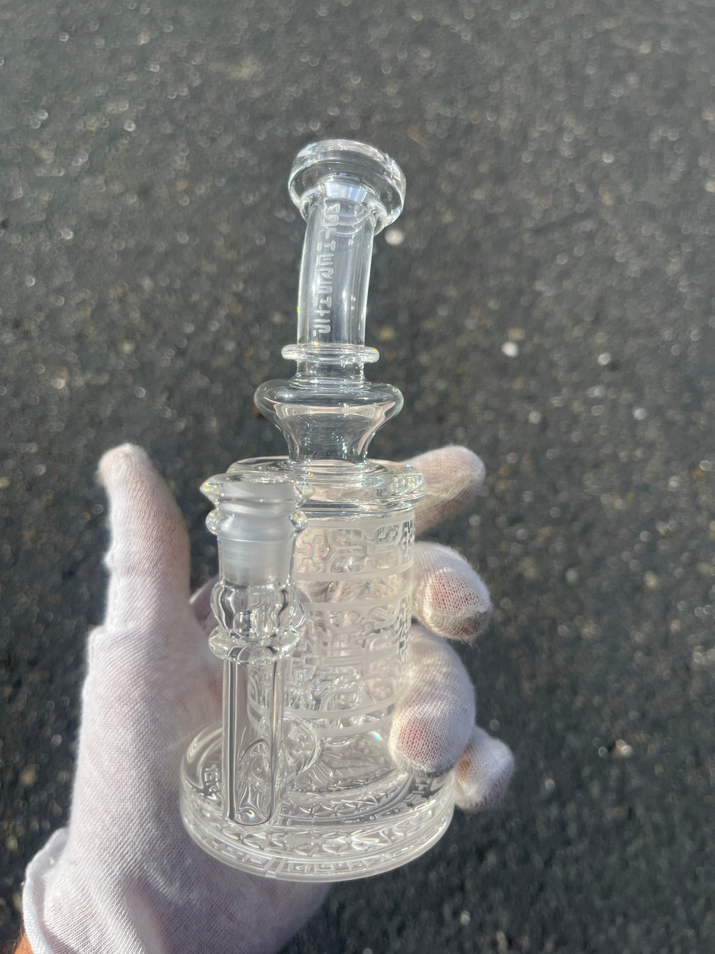Mothership Carved Clear Torus