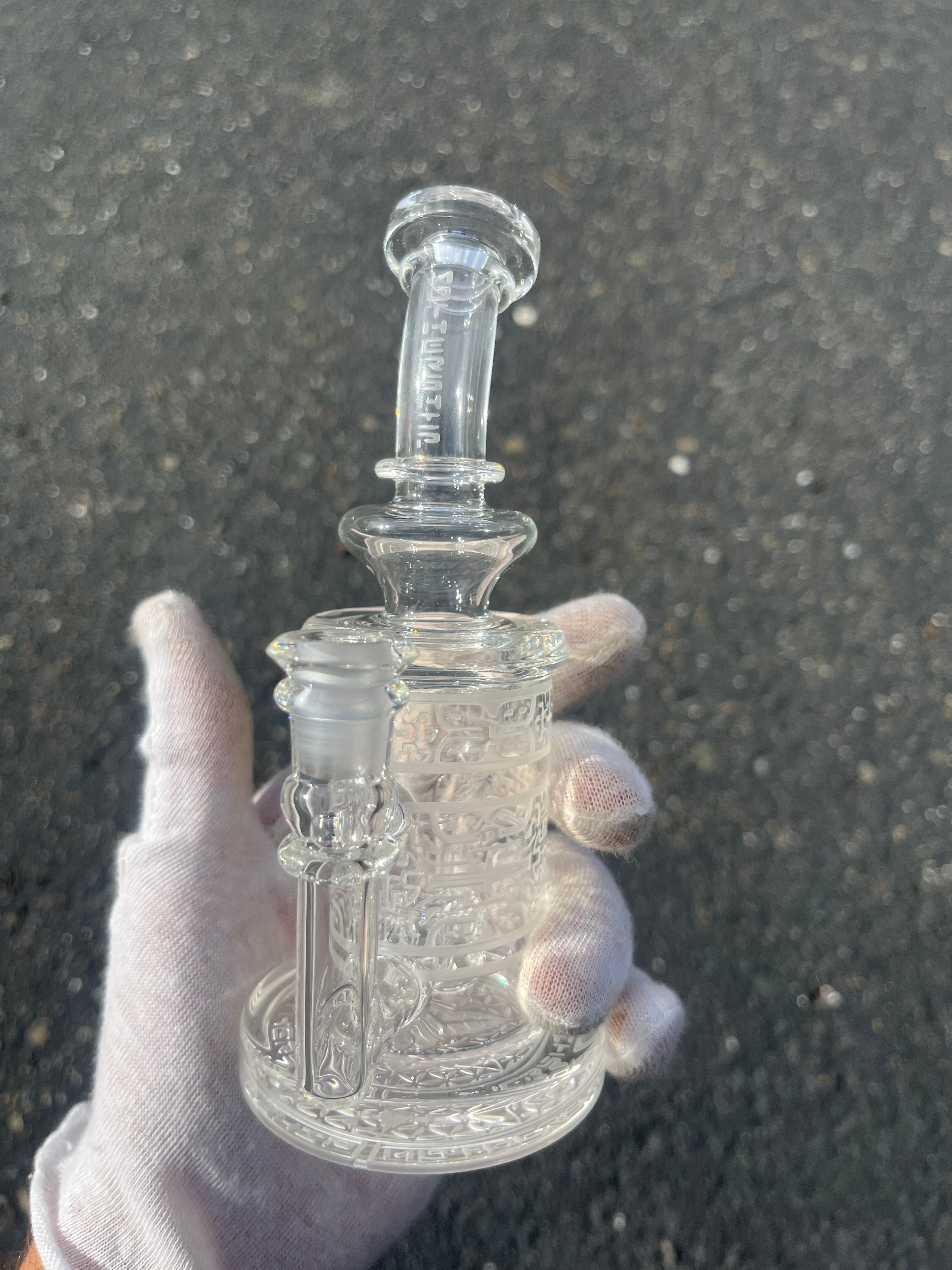 Mothership Carved Clear Torus