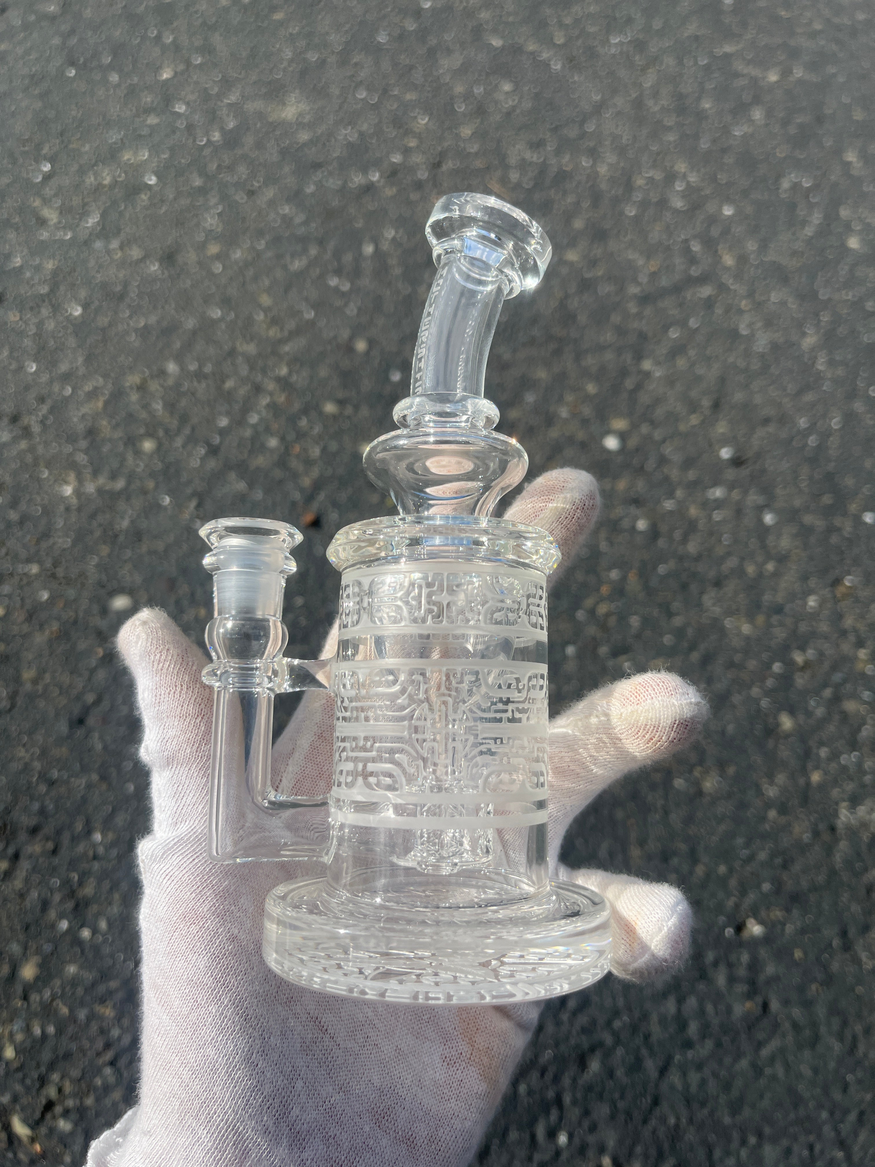 Mothership Carved Clear Torus