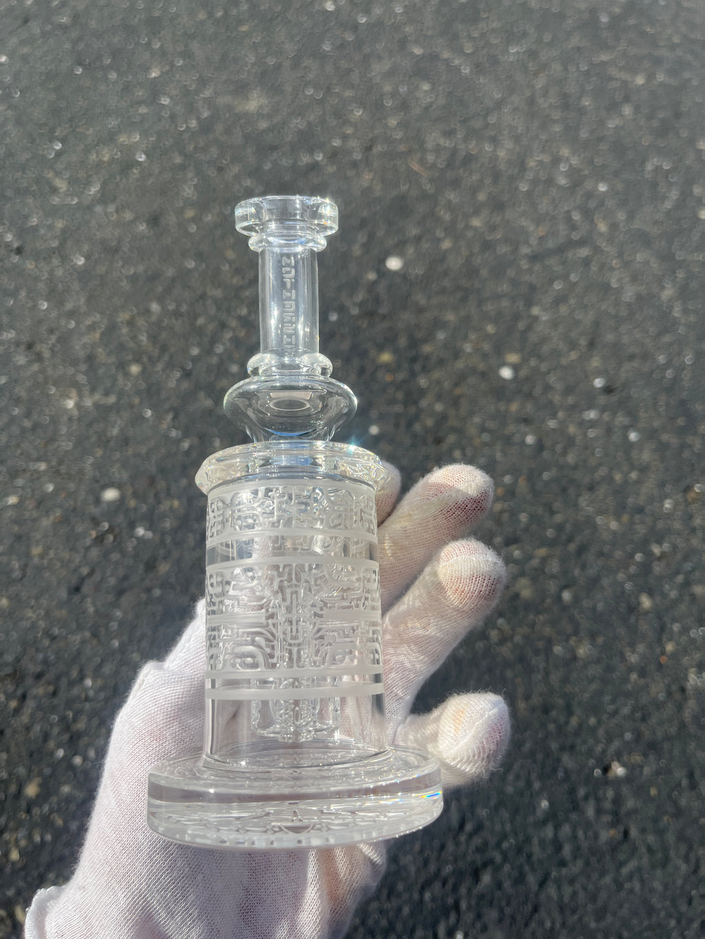 Mothership Carved Clear Torus