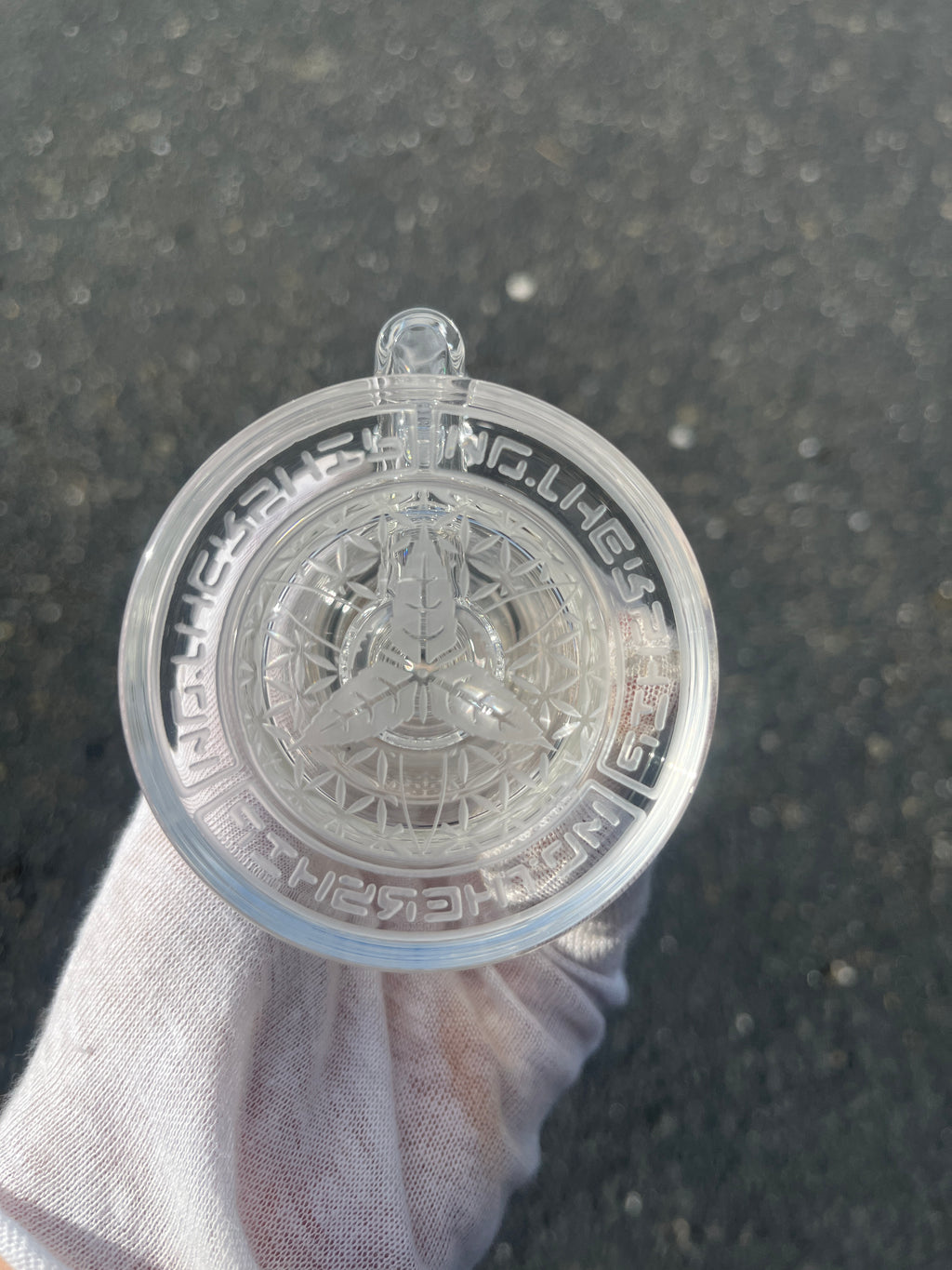 Mothership Carved Clear Torus