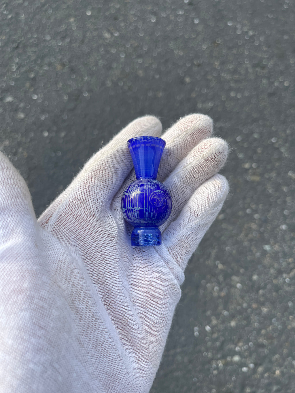 Mothership Hologram Bubble Spin Cap