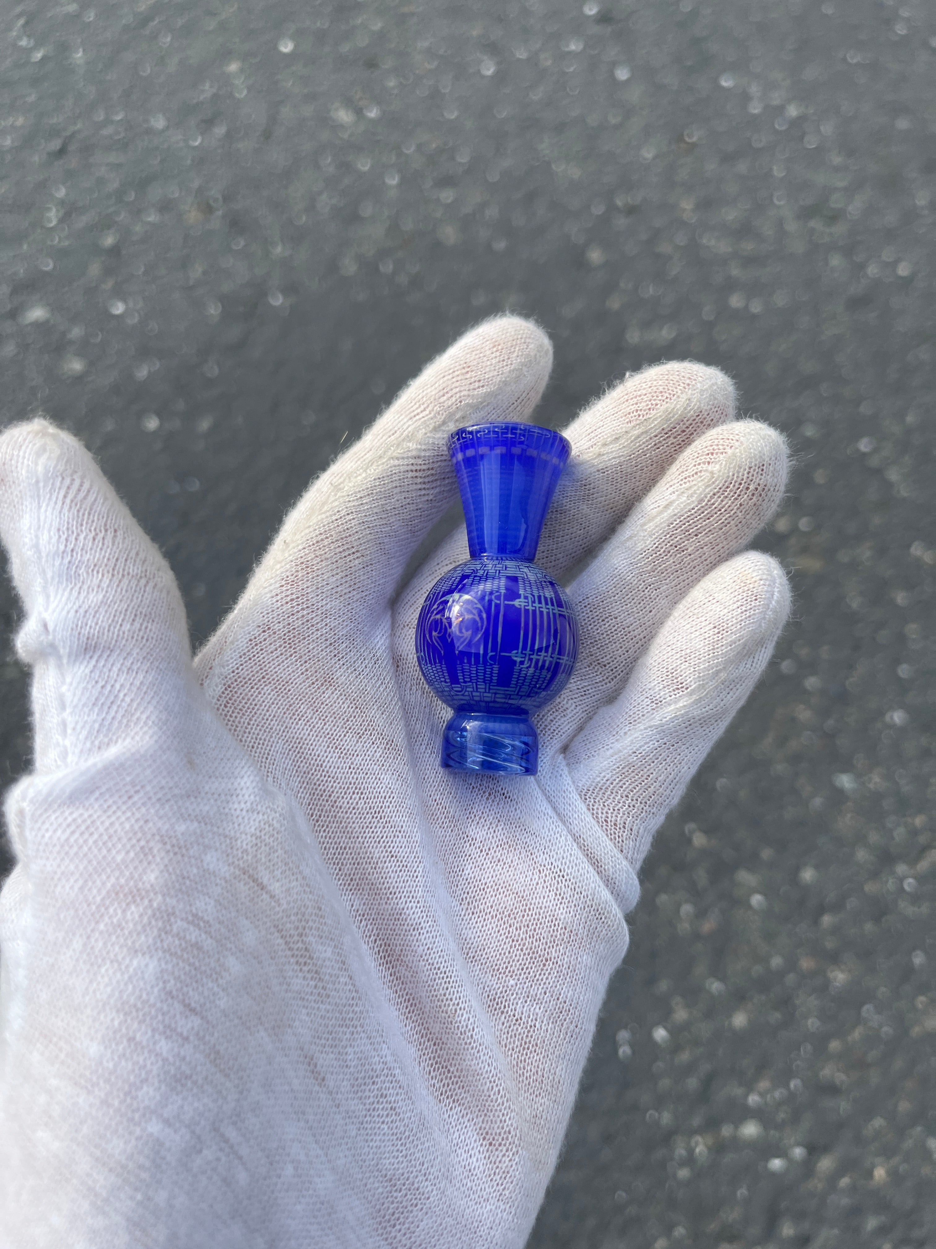 Mothership Hologram Bubble Spin Cap