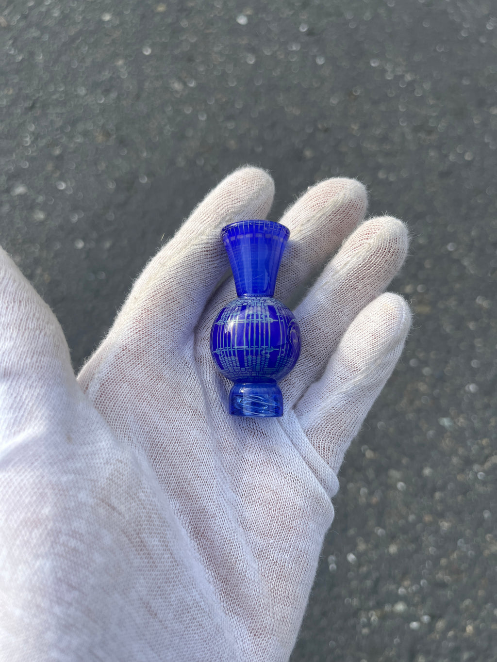Mothership Hologram Bubble Spin Cap