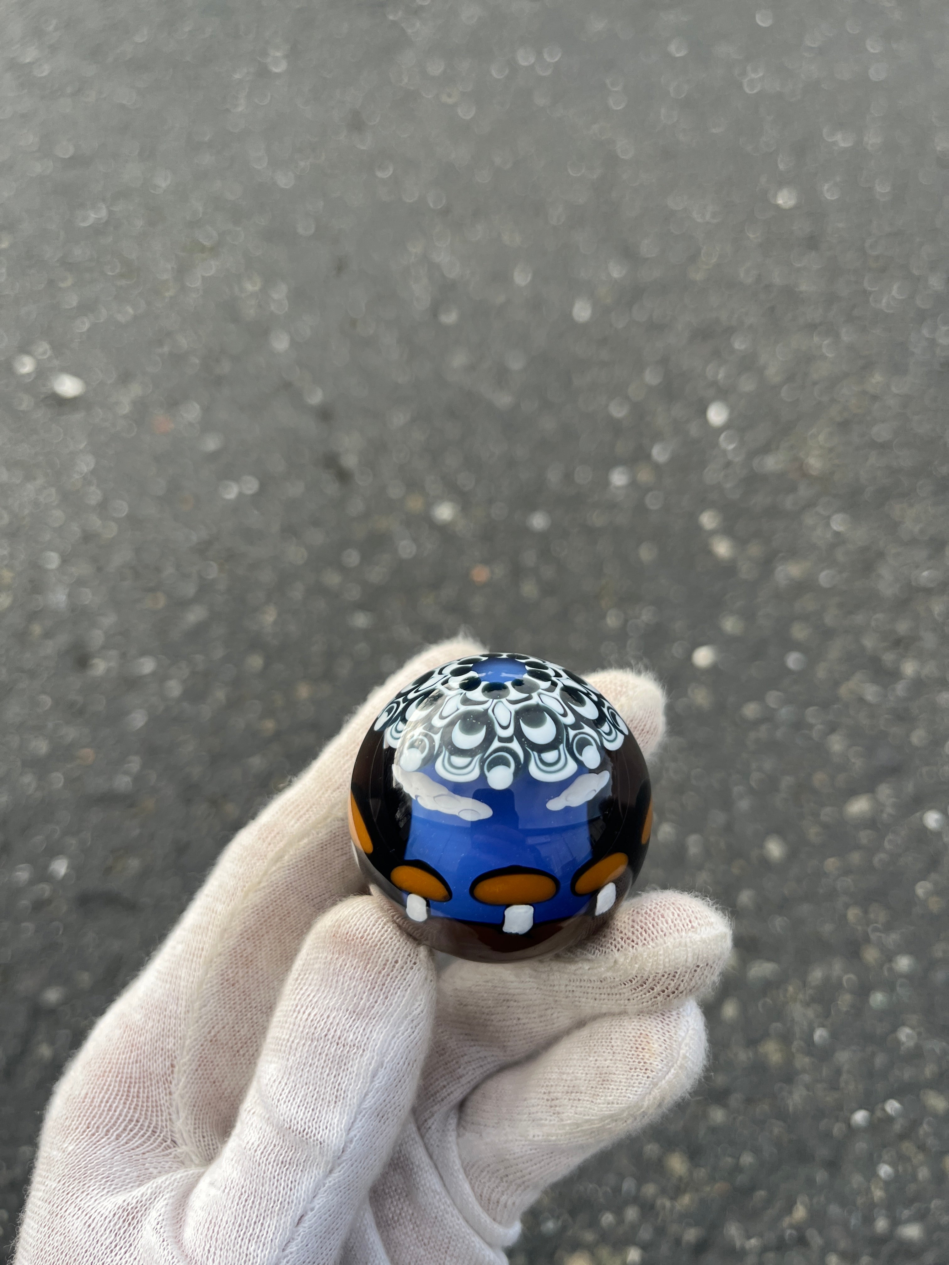 Mushroom Dot Stack Cloud By Kyle Melts and GPS Glass