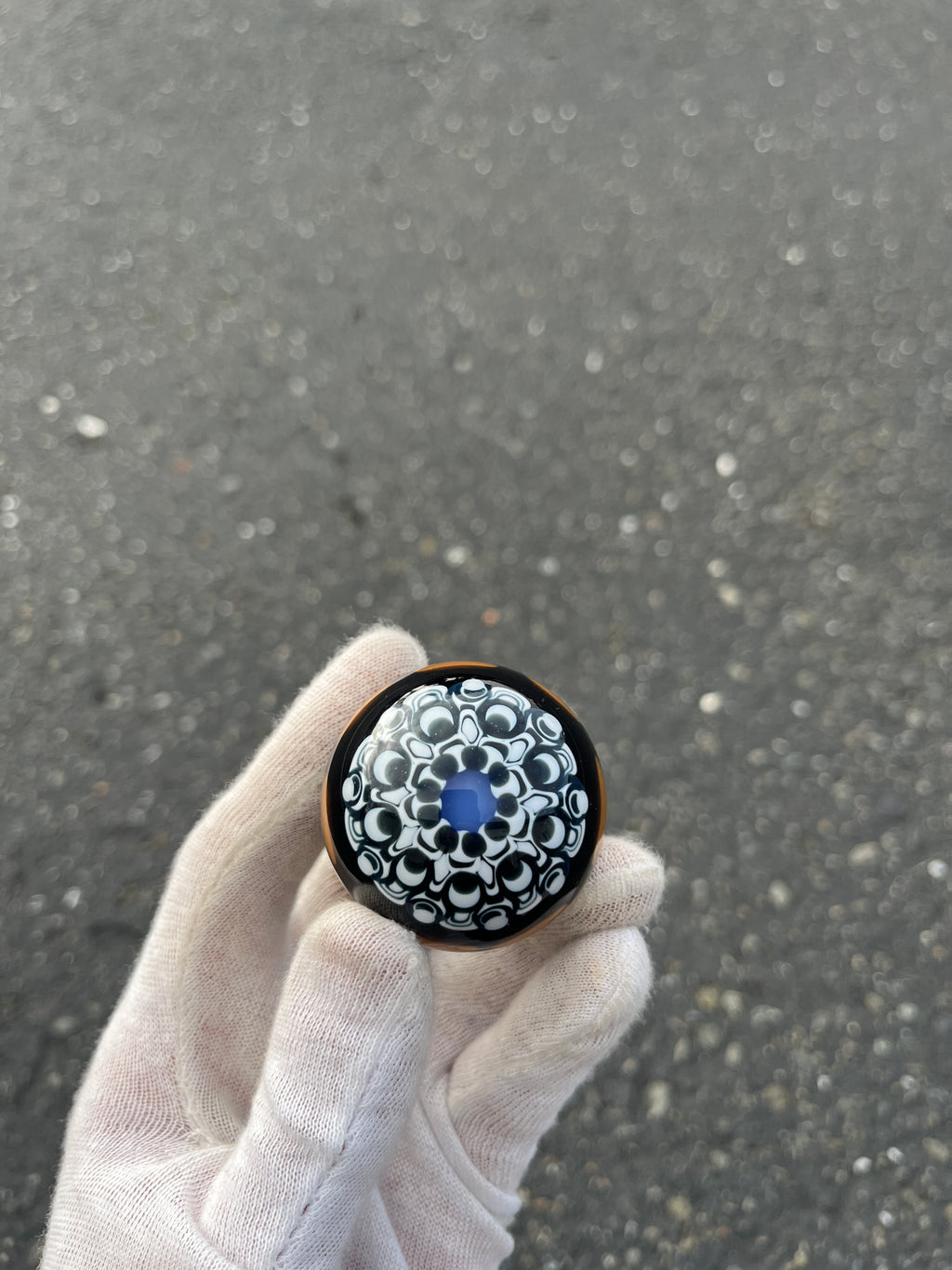 Mushroom Dot Stack Cloud By Kyle Melts and GPS Glass