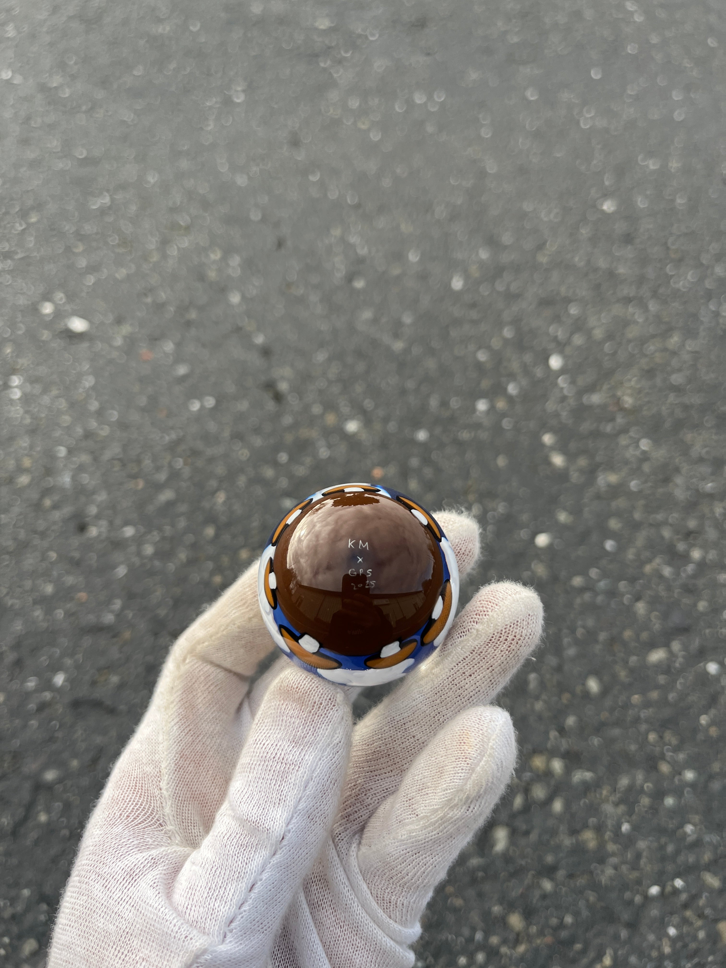 Mushroom Dot Stack Cloud By Kyle Melts and GPS Glass