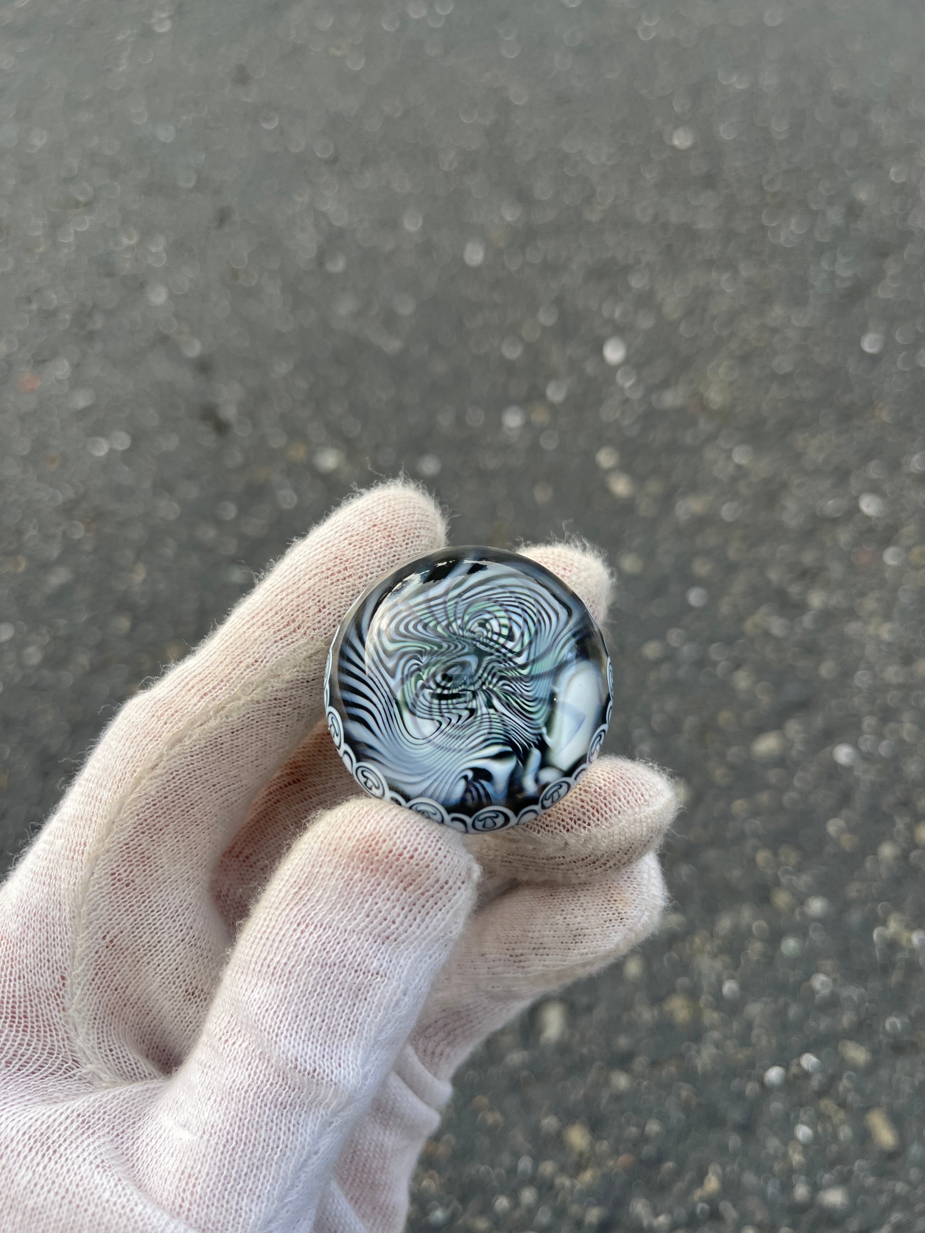 UV Linework Dot Stack and Millie Marble By Kyle Melts and ESP Glass